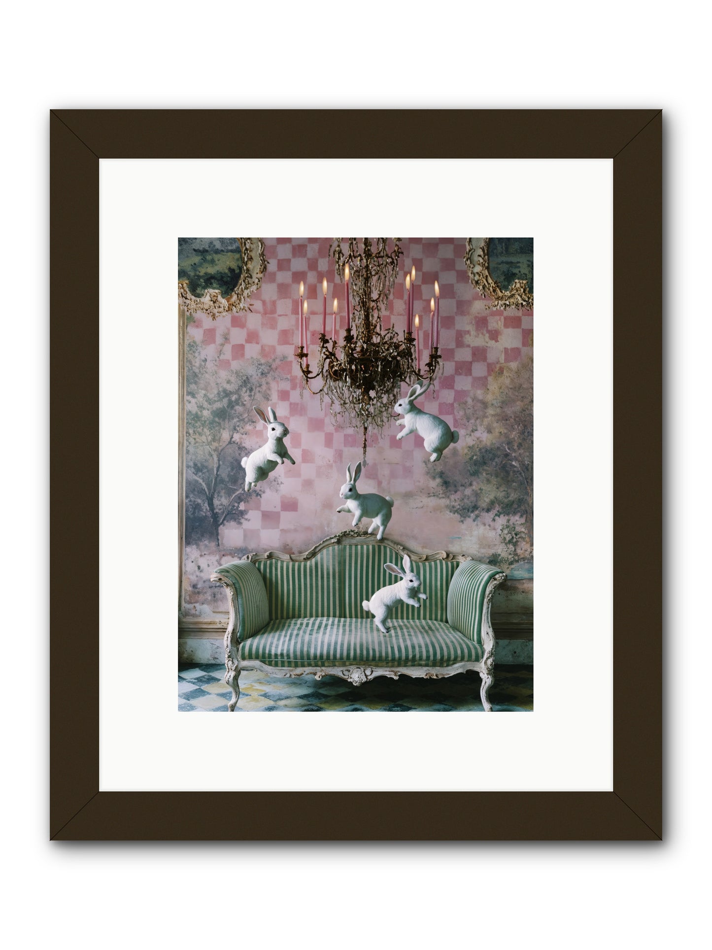 Sugar Thistle Tales -- Framed Print - Black 9x12