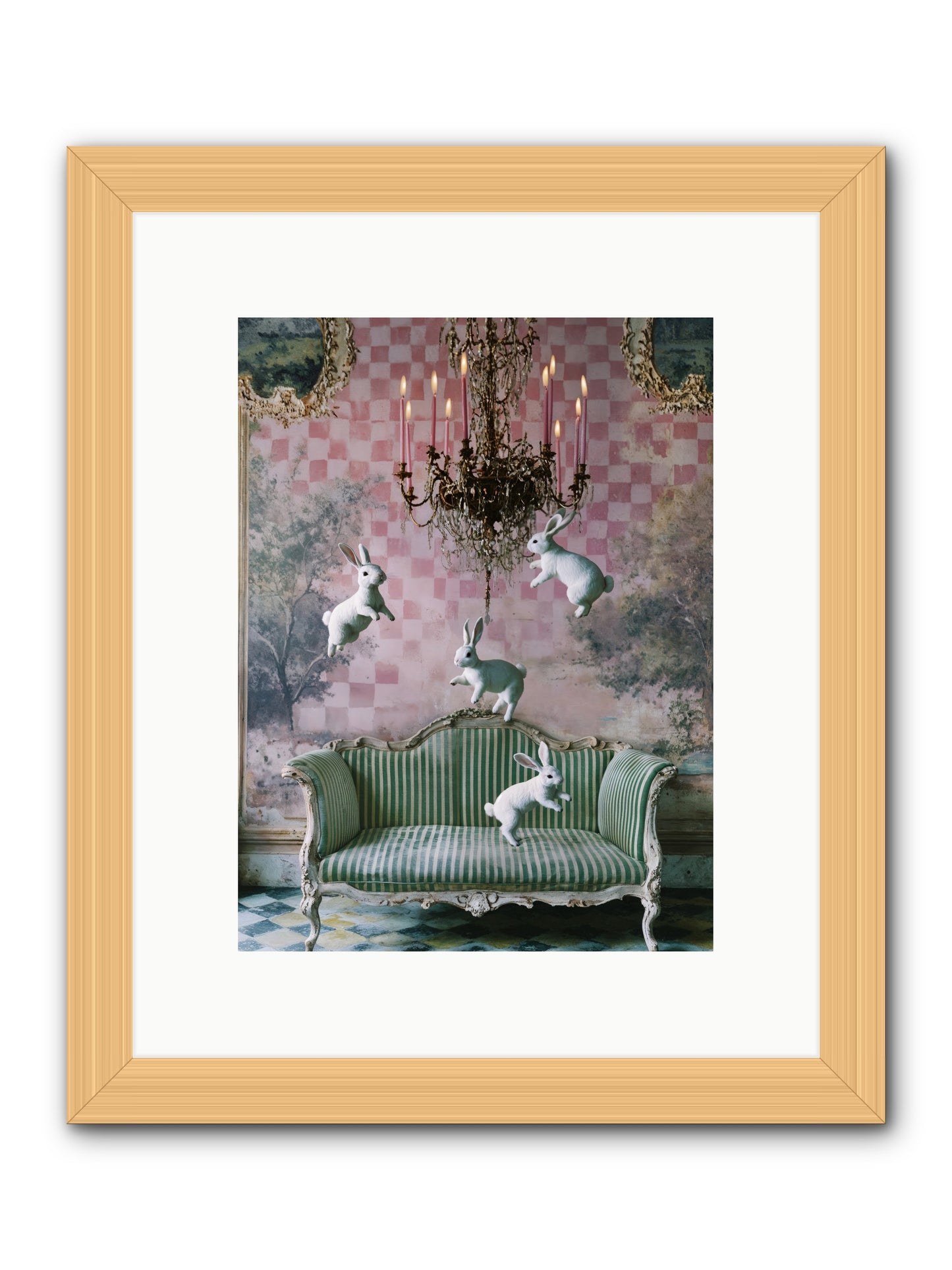 Sugar Thistle Tales -- Framed Print - Natural 9x12