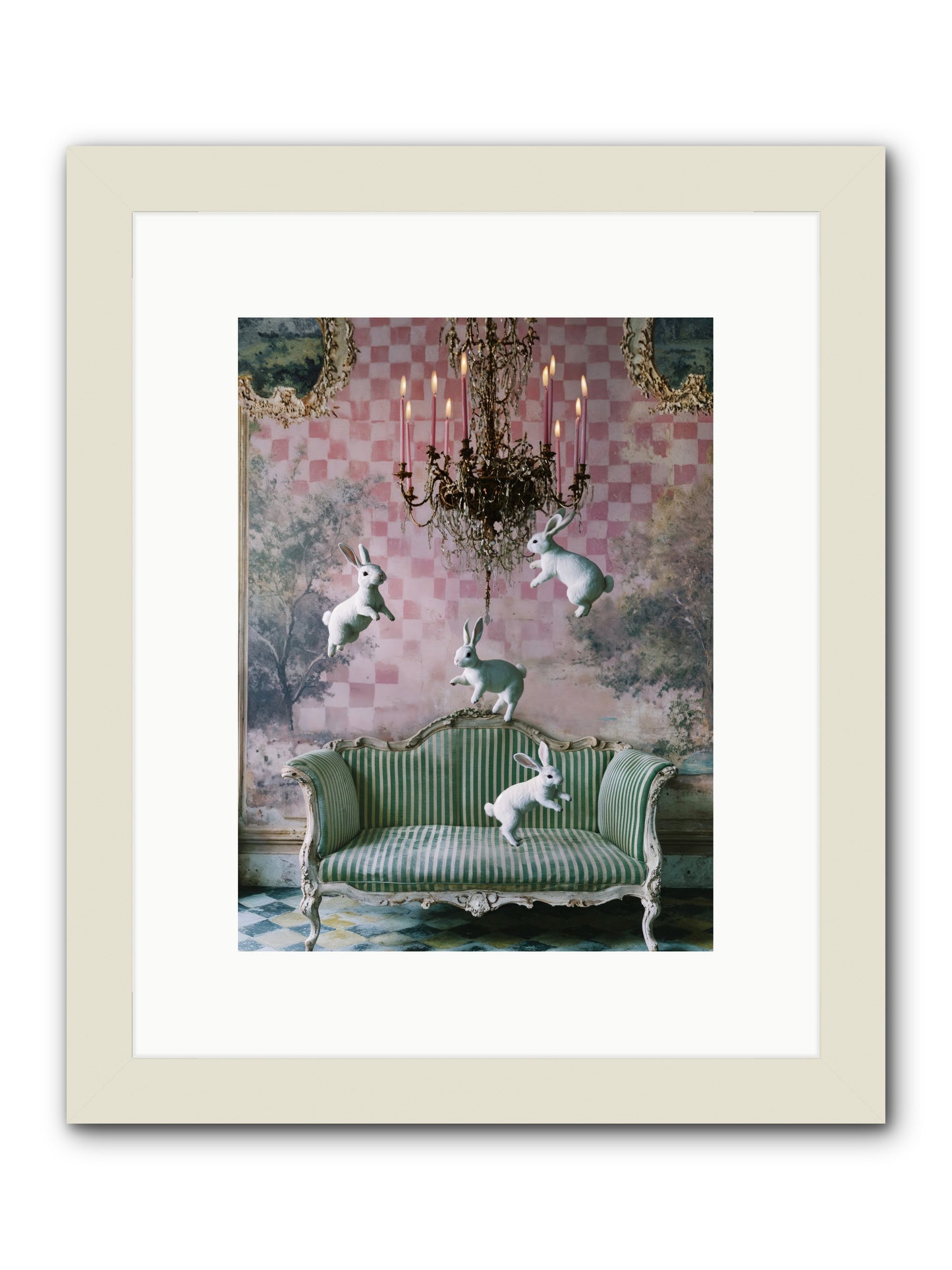 Sugar Thistle Tales -- Framed Print - White 9x12