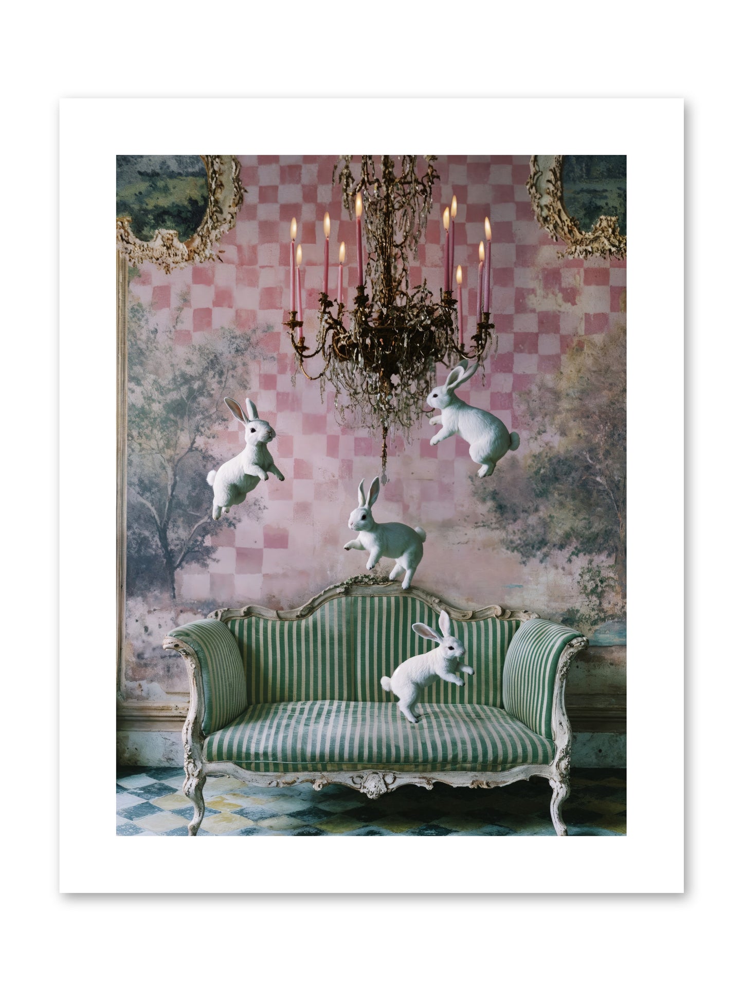 Sugar Thistle Tales -- Loose Canvas Print 9x12