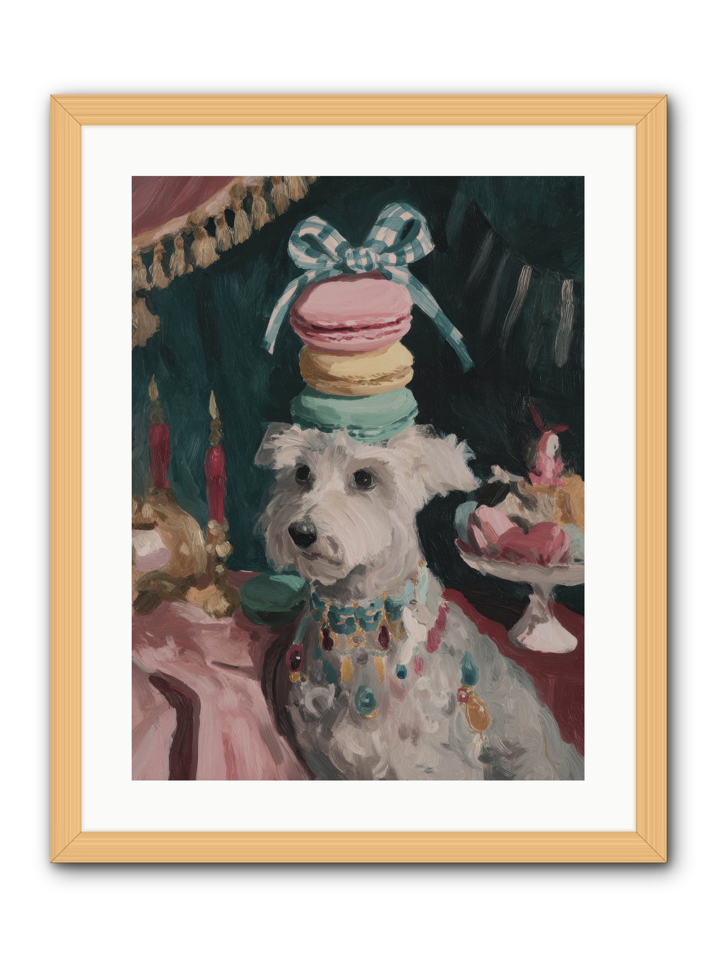 Sugar and Starshine No.1 -- Framed Print - Natural 18x24