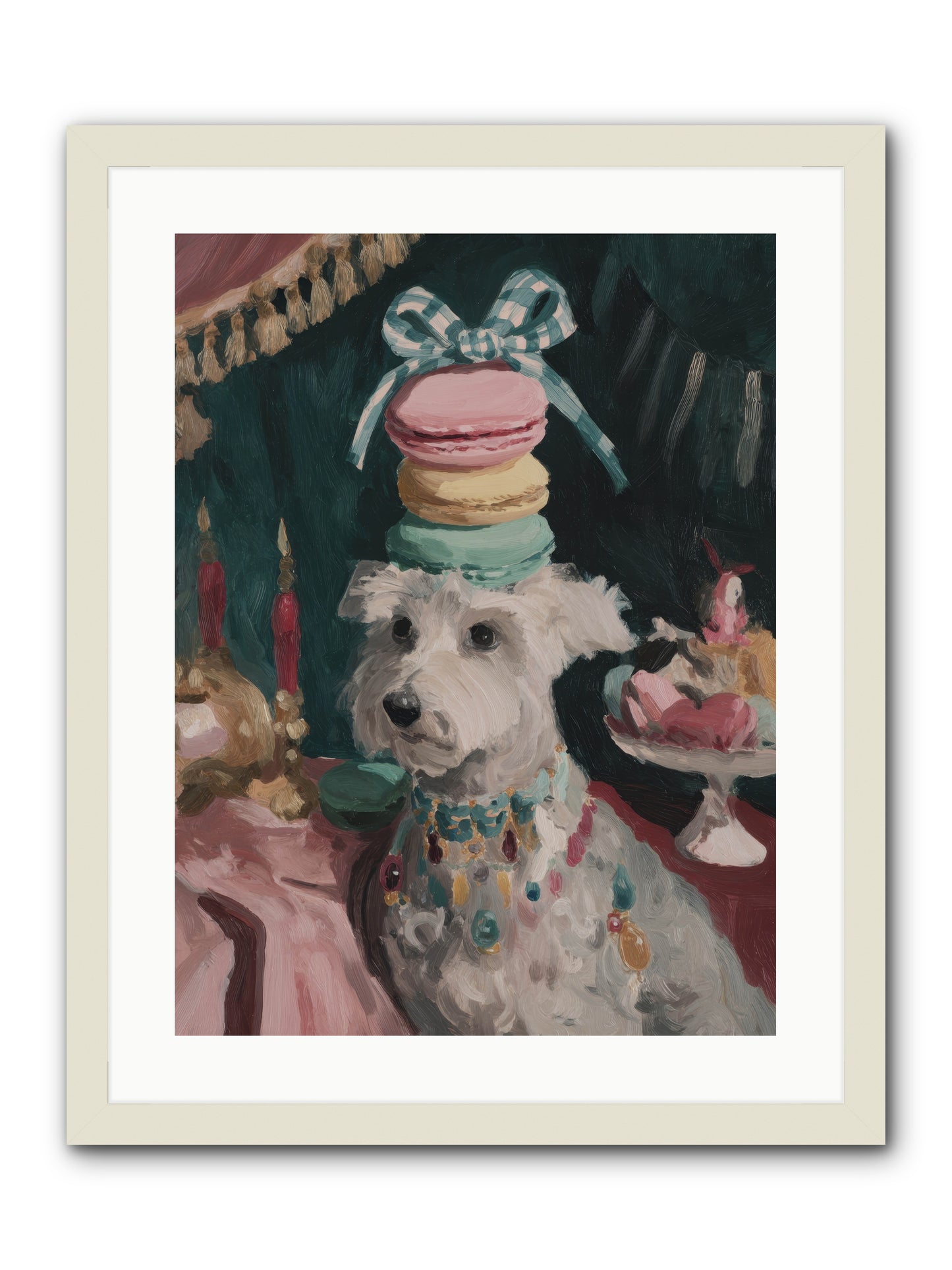 Sugar and Starshine No.1 -- Framed Print - White 18x24