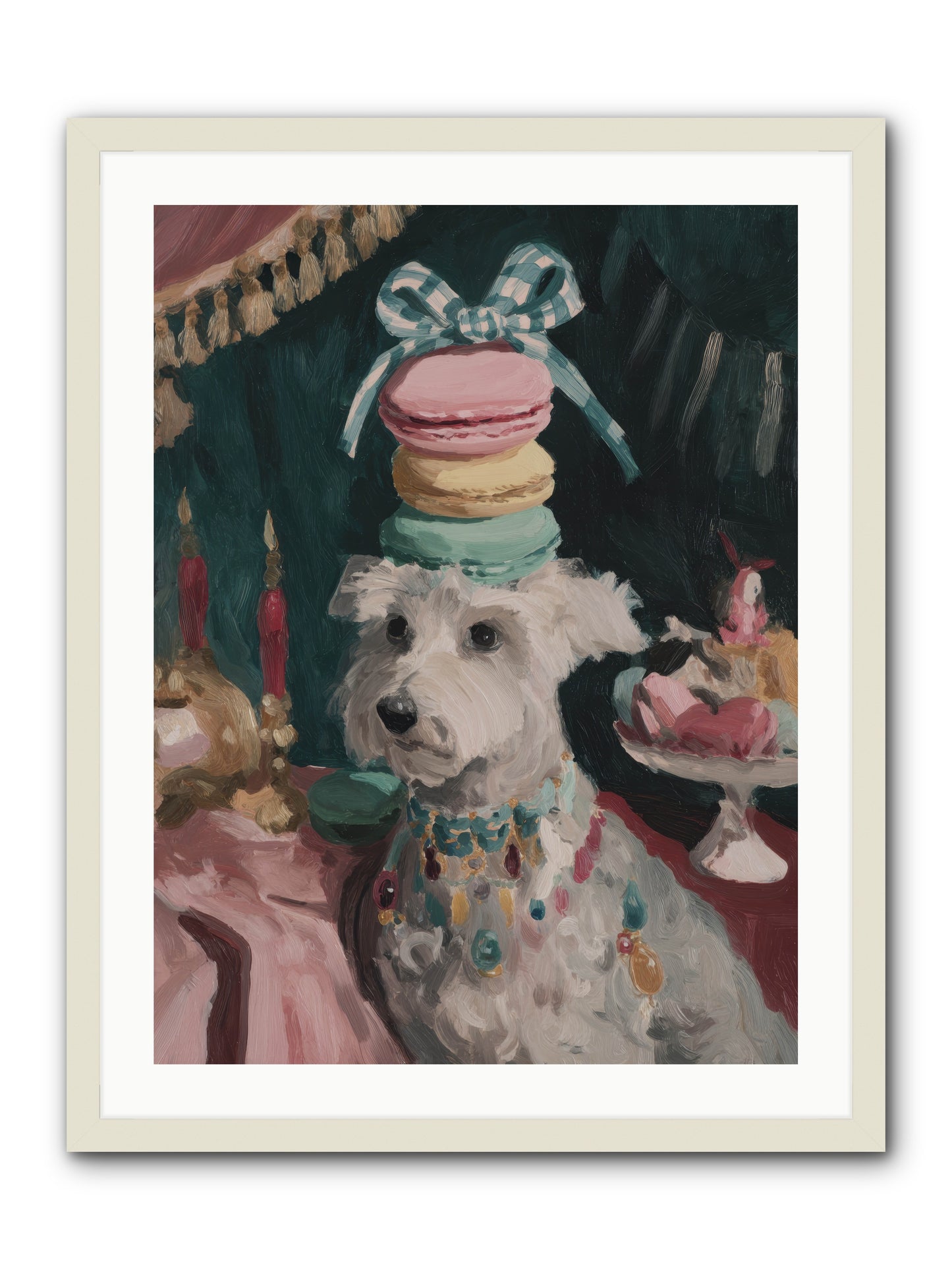 Sugar and Starshine No.1 -- Framed Print - White 24x32