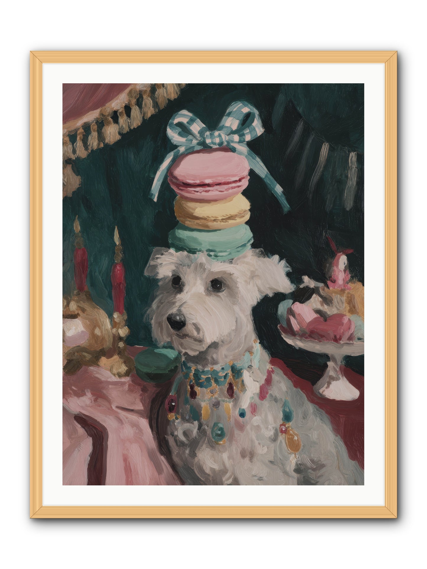 Sugar and Starshine No.1 -- Framed Print - Natural 30x40