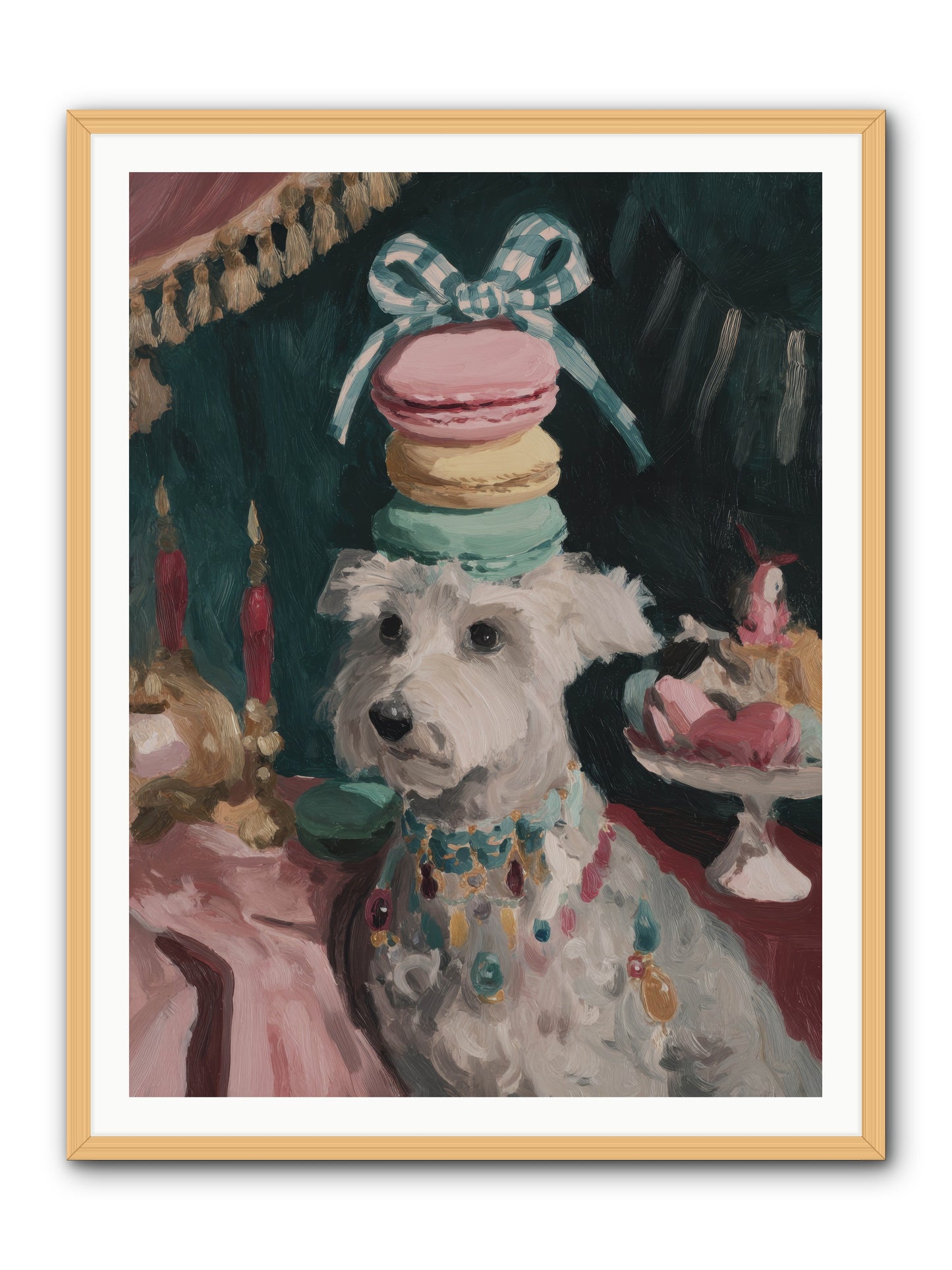Sugar and Starshine No.1 -- Framed Print - Natural 36x48