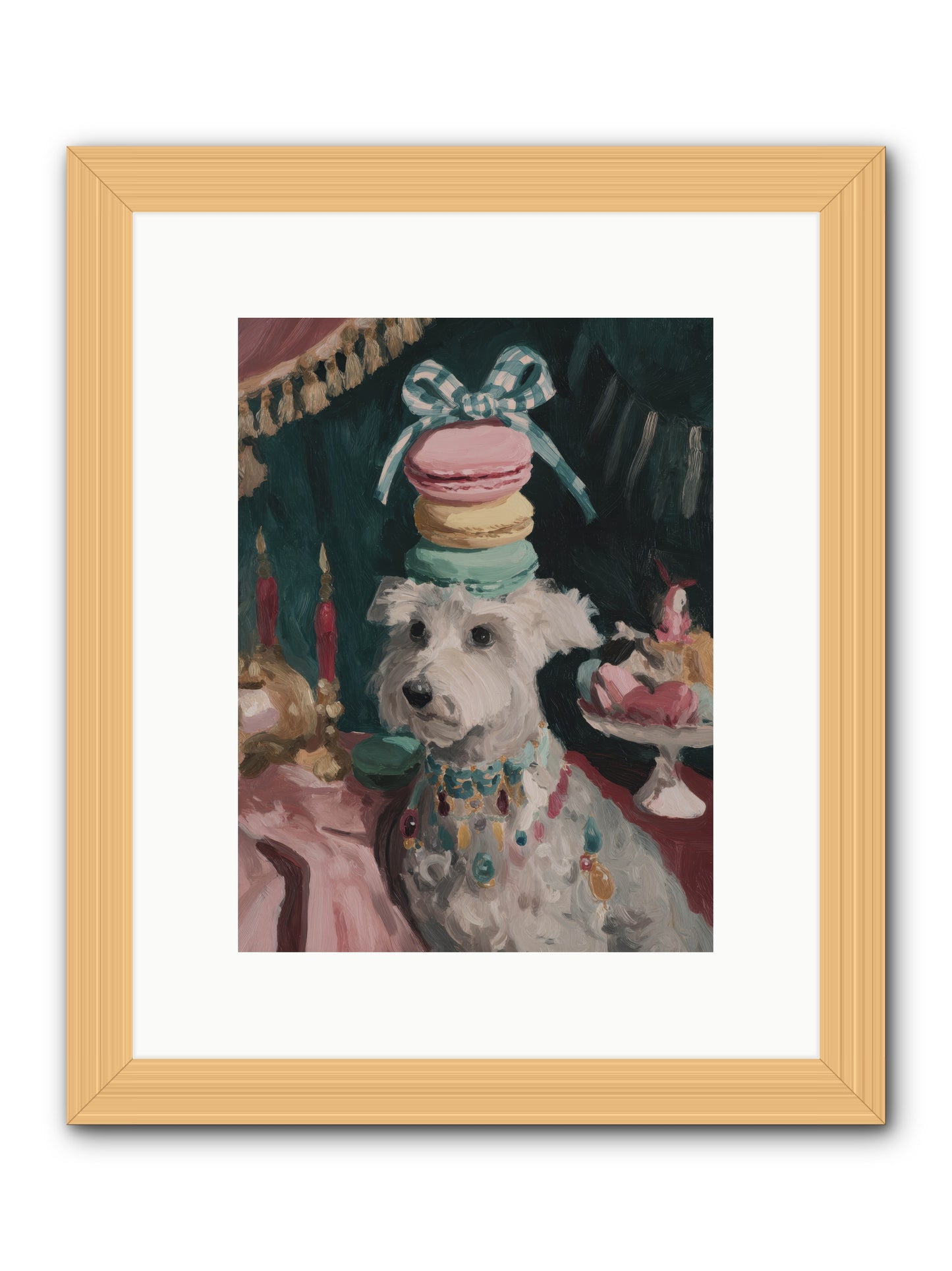 Sugar and Starshine No.1 -- Framed Print - Natural 9x12