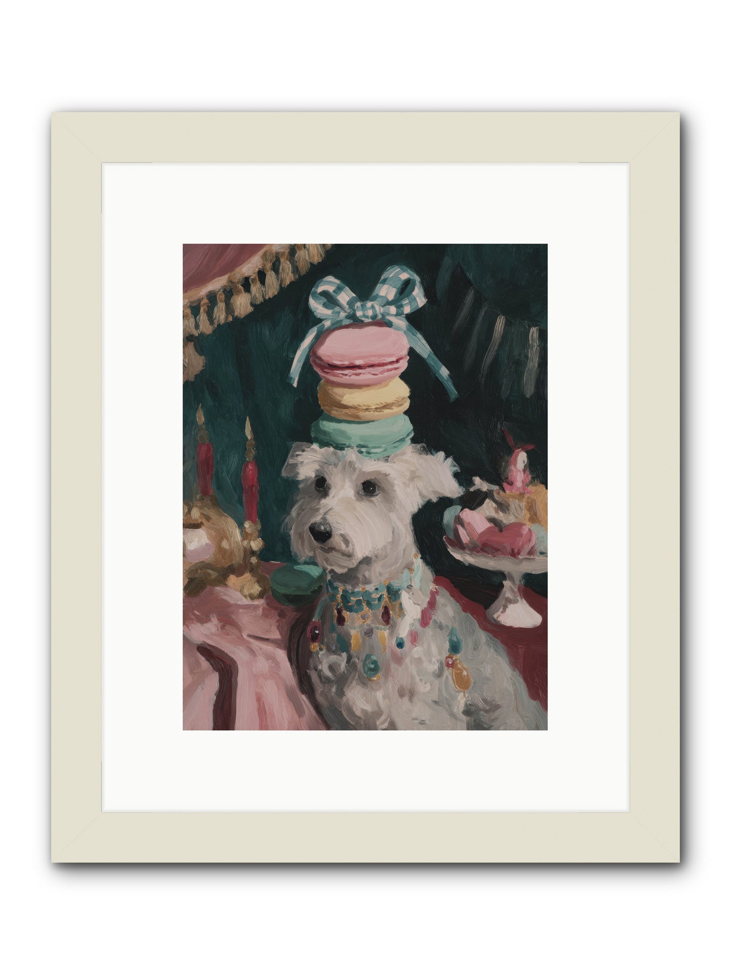 Sugar and Starshine No.1 -- Framed Print - White 9x12