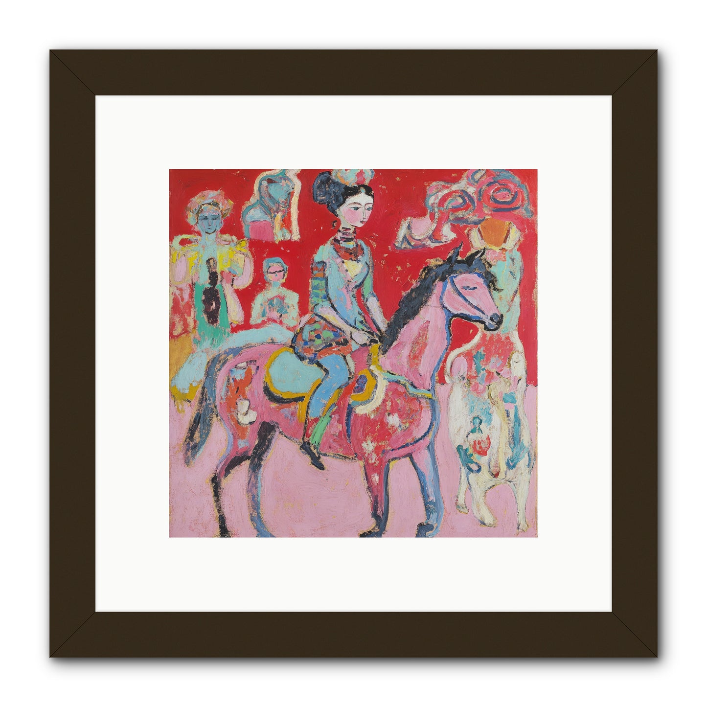 Sugared Dreams -- Framed Print - Black 10x10