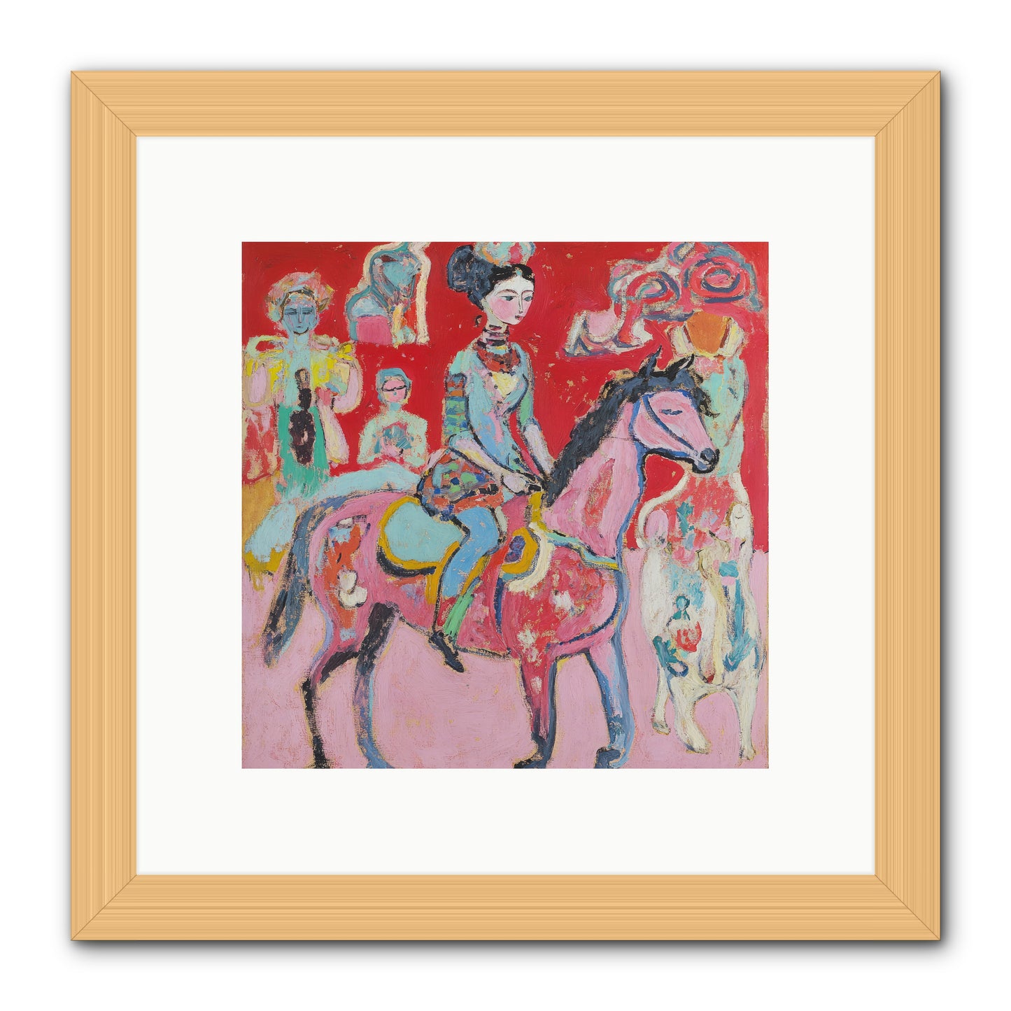 Sugared Dreams -- Framed Print - Natural 10x10