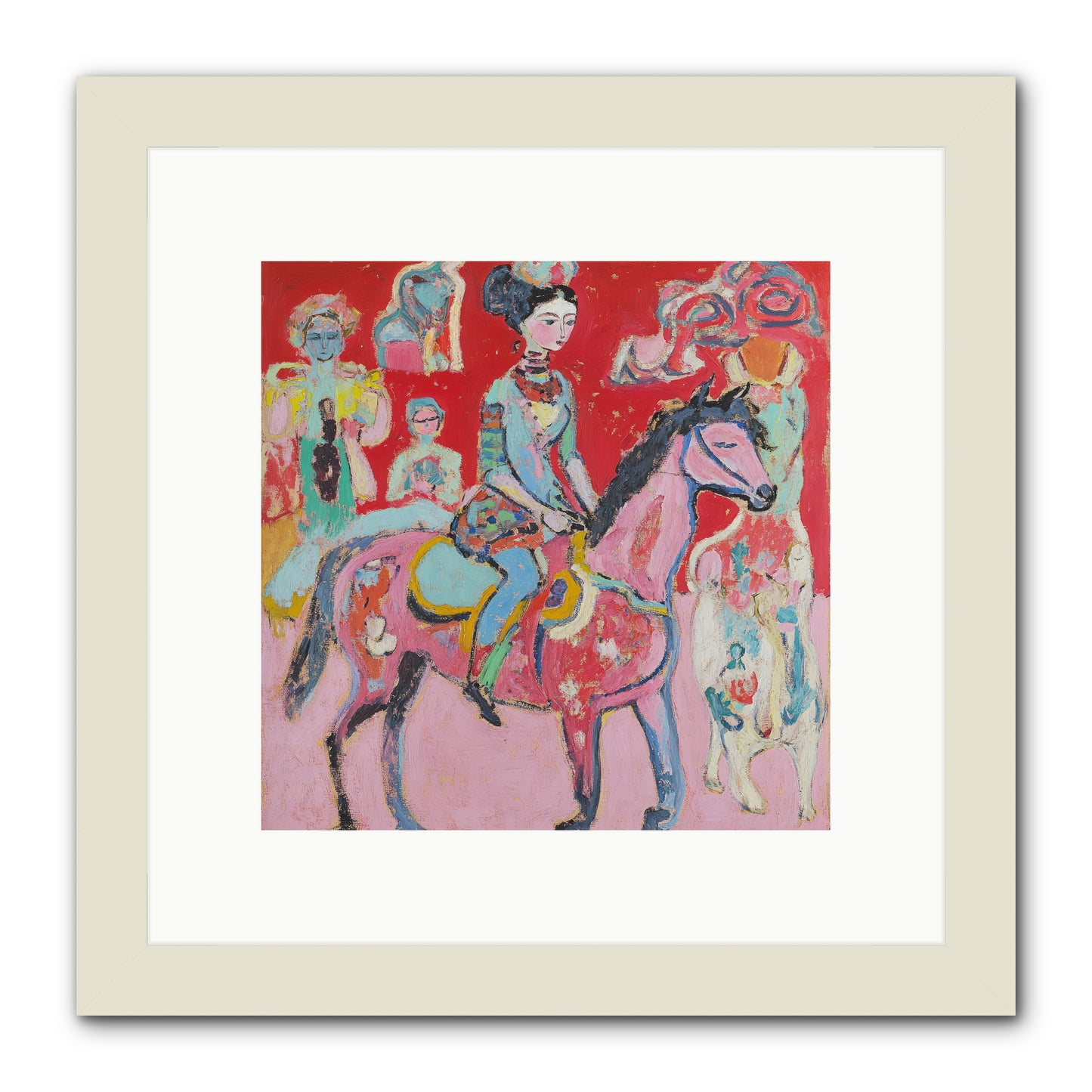 Sugared Dreams -- Framed Print - White 10x10