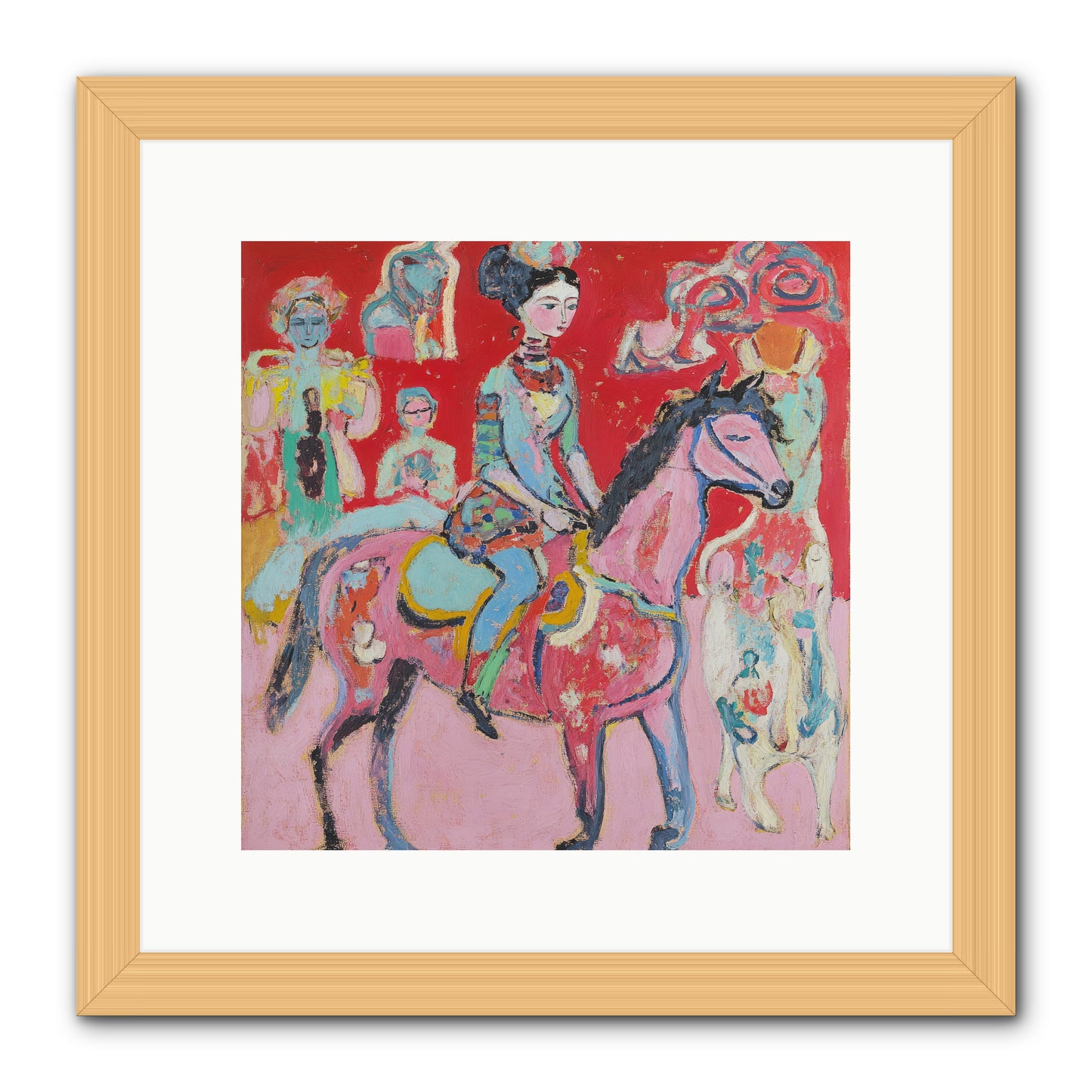 Sugared Dreams -- Framed Print - Natural 12x12