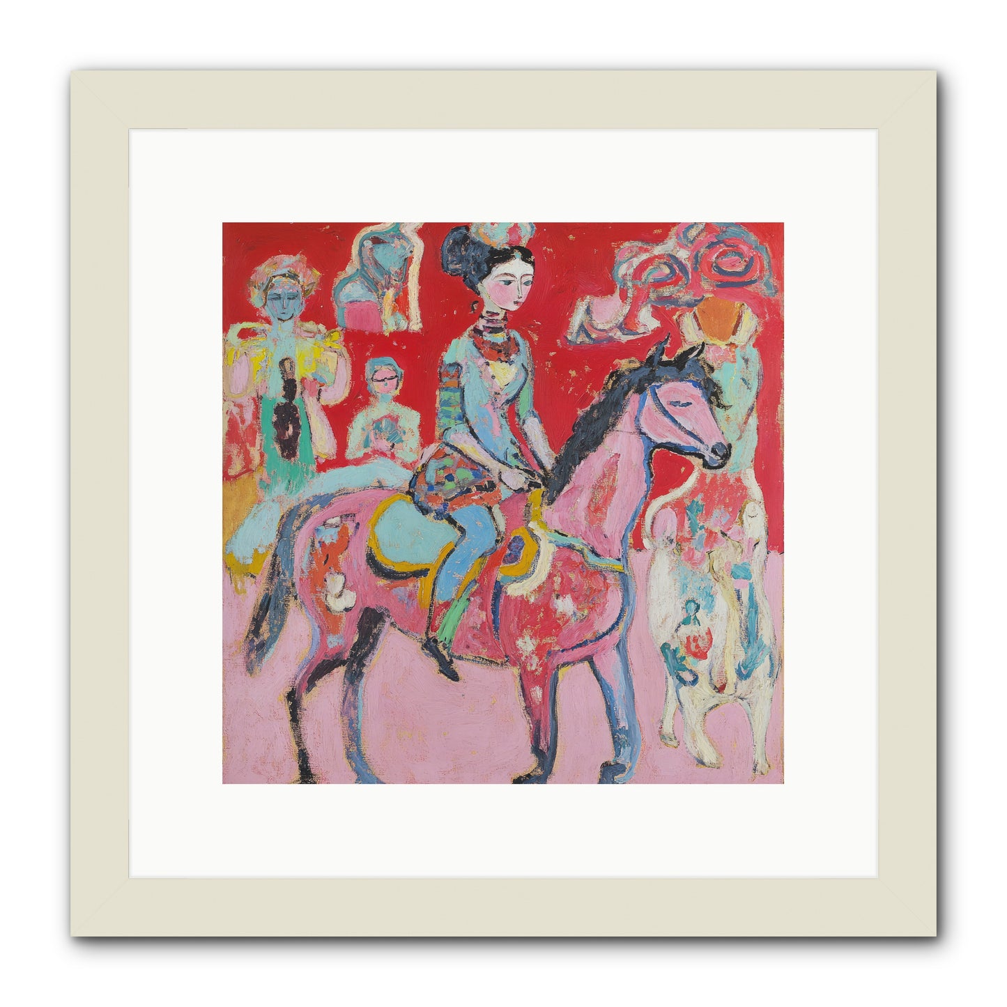 Sugared Dreams -- Framed Print - White 12x12