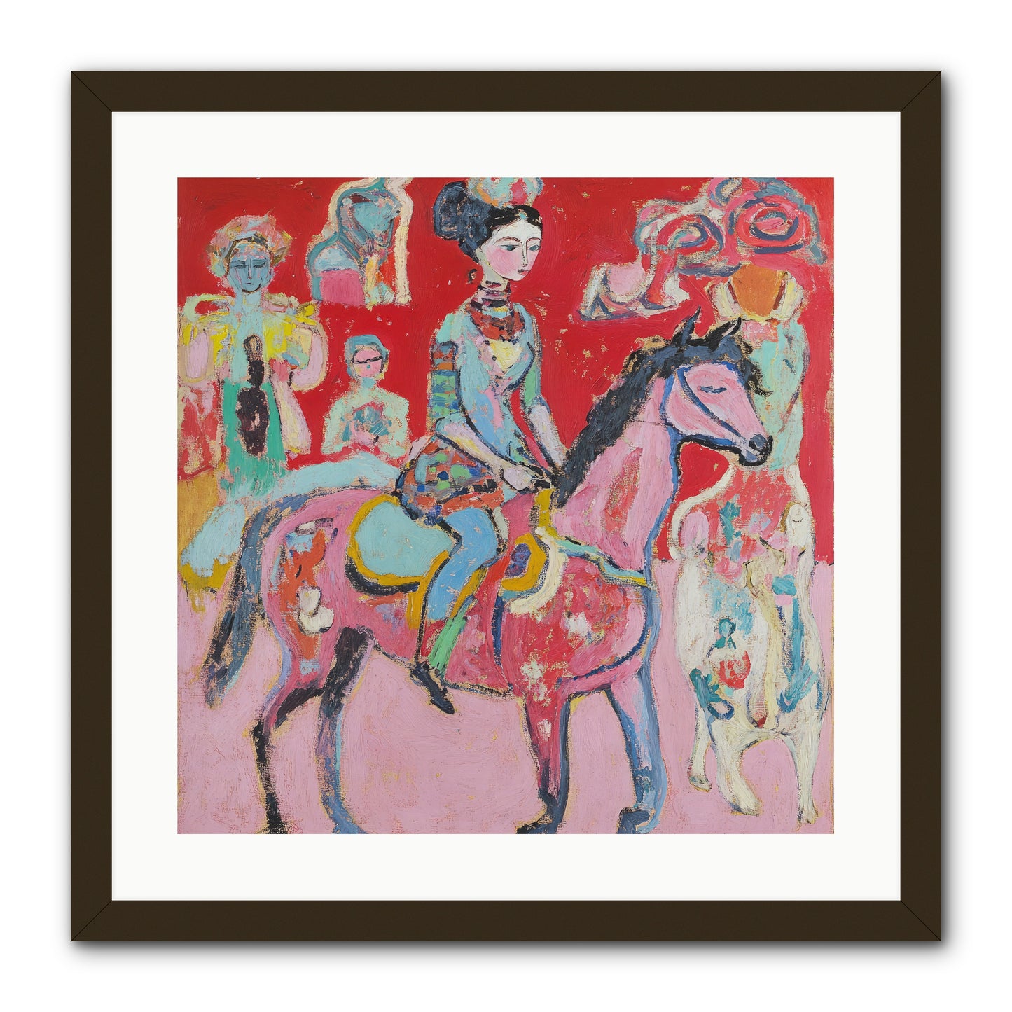 Sugared Dreams -- Framed Print - Black 20x20