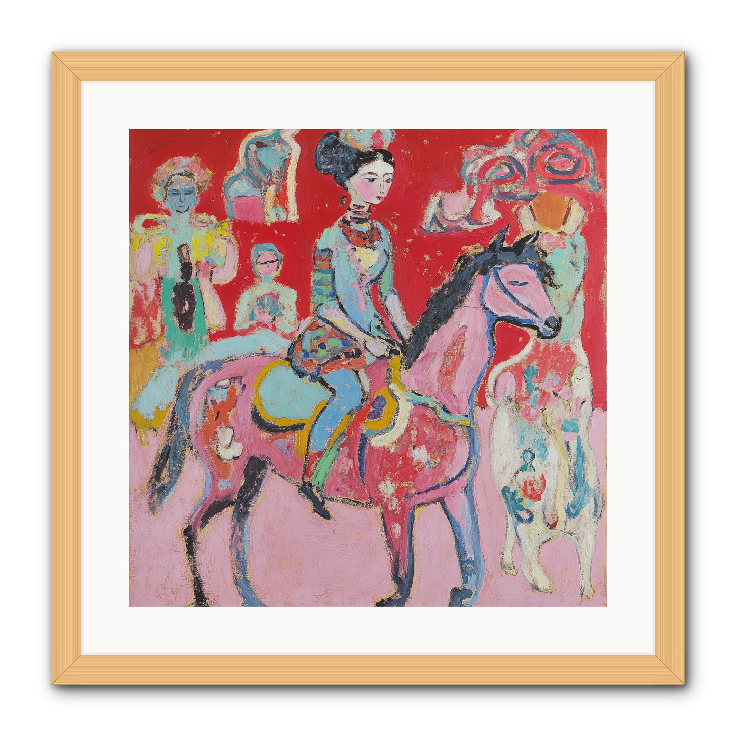 Sugared Dreams -- Framed Print - Natural 20x20