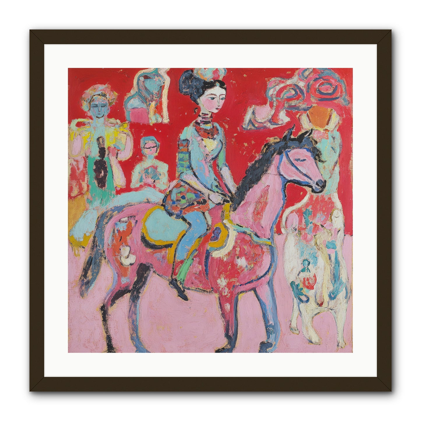 Sugared Dreams -- Framed Print - Black 24x24