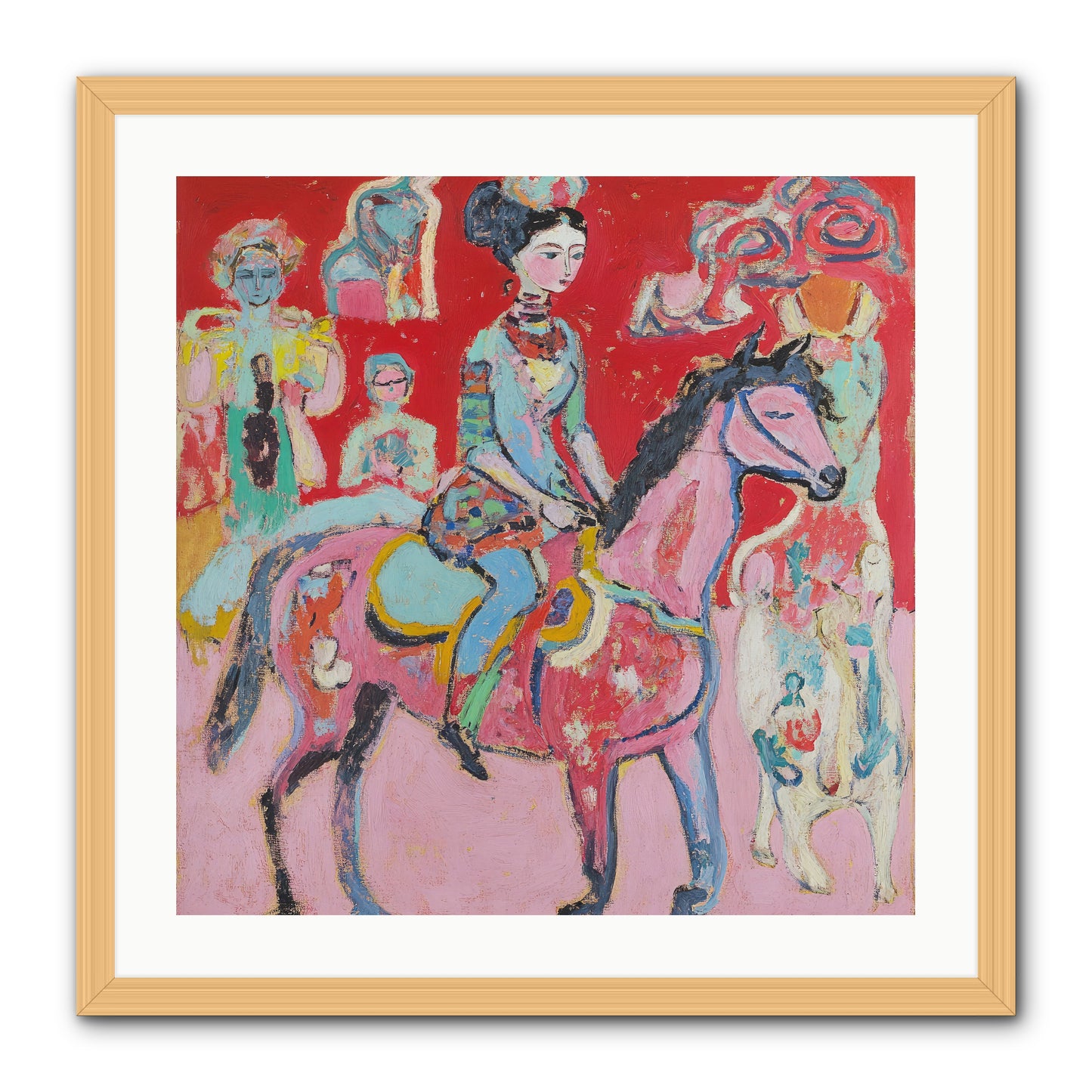 Sugared Dreams -- Framed Print - Natural 24x24