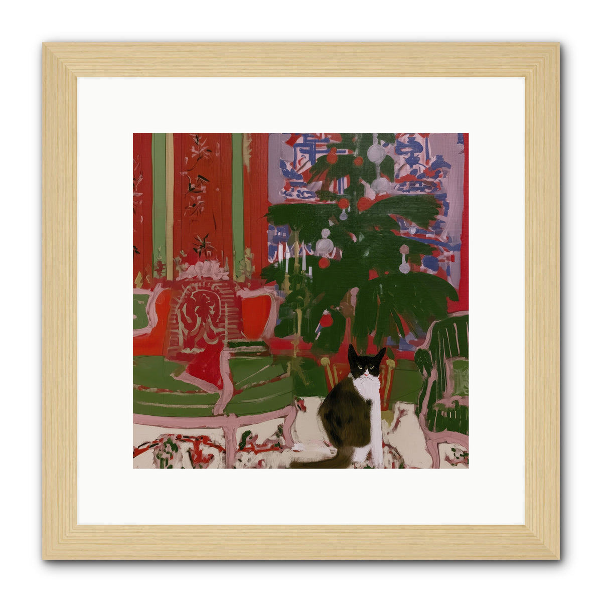 Sugarplum Room — Sugarplum-Room-12x12-Framed-Print-Natural.jpg