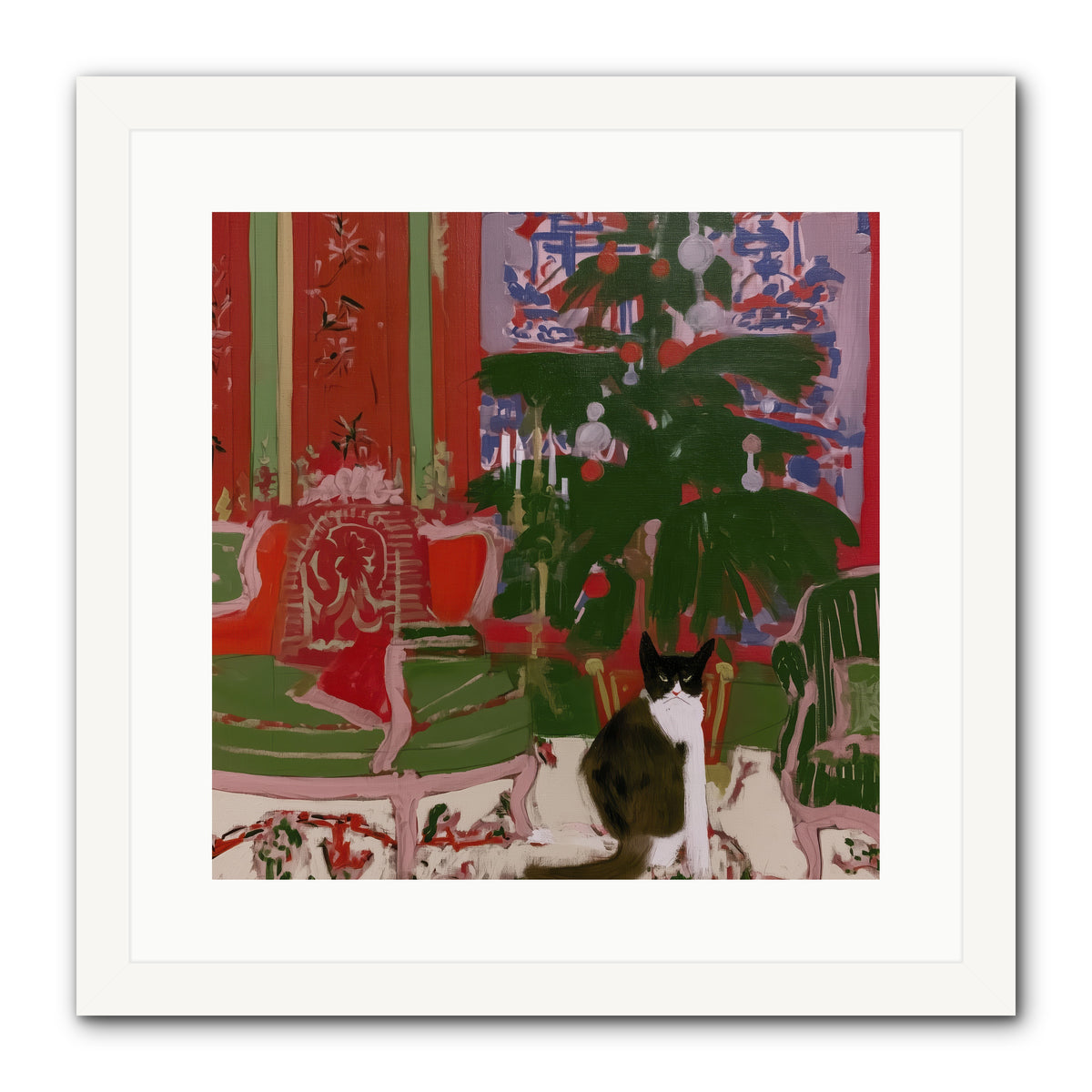 Sugarplum Room — Sugarplum-Room-16x16-Framed-Print-White.jpg