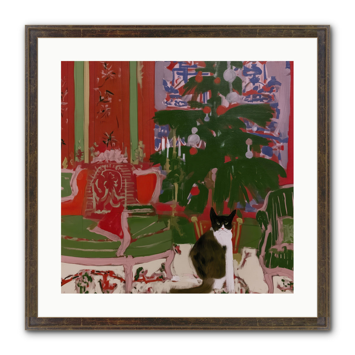 Sugarplum Room — Sugarplum-Room-20x20-Framed-Print-Slimwoods-Black-Gold.jpg