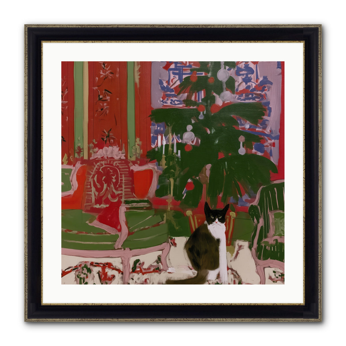 Sugarplum Room — Sugarplum-Room-24x24-Framed-Print-Black-Gold.jpg