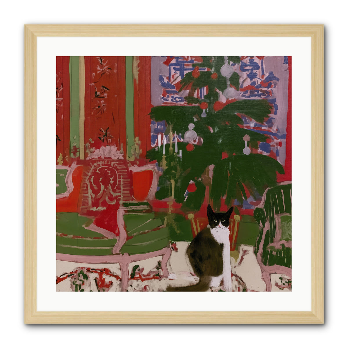 Sugarplum Room — Sugarplum-Room-24x24-Framed-Print-Natural.jpg