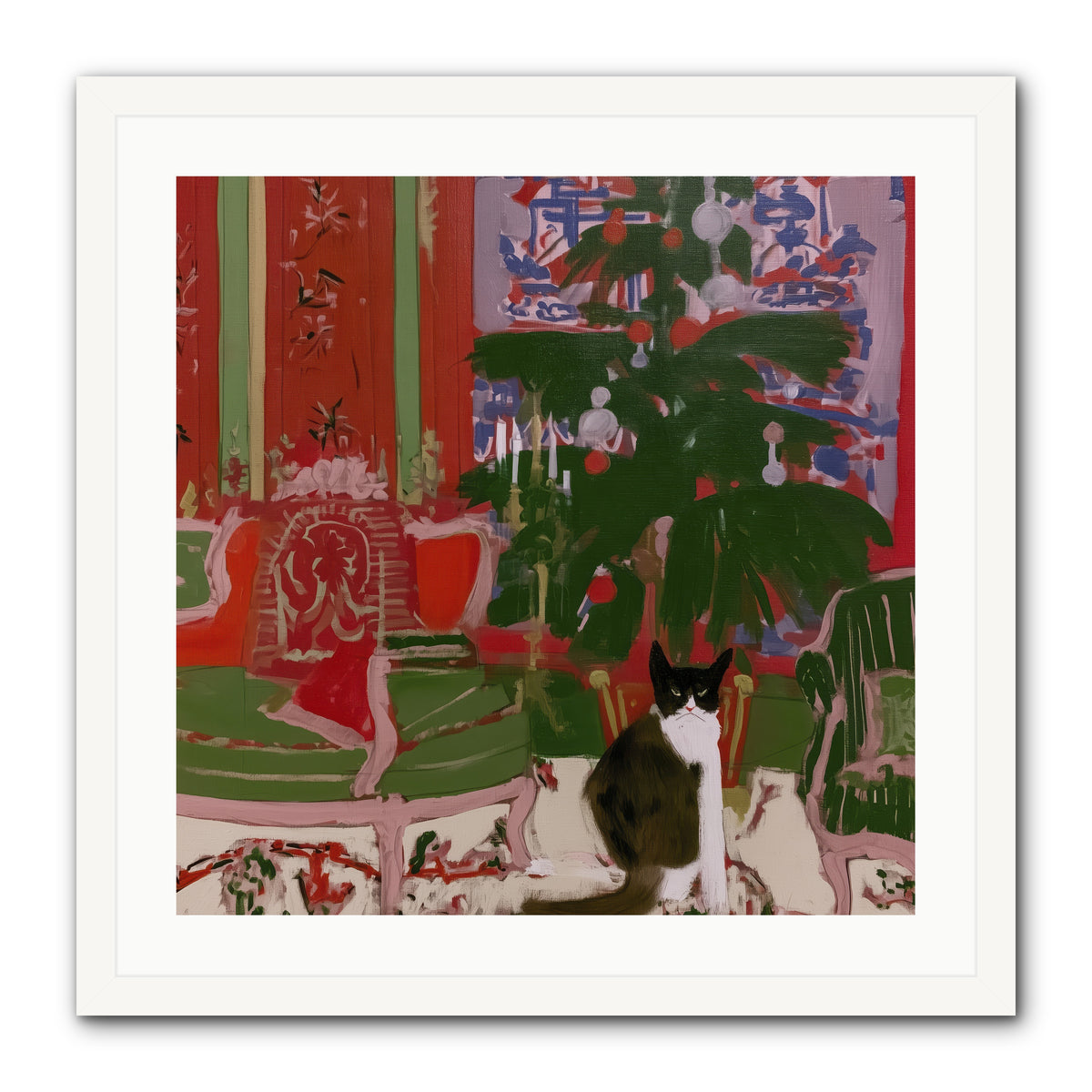 Sugarplum Room — Sugarplum-Room-24x24-Framed-Print-White.jpg