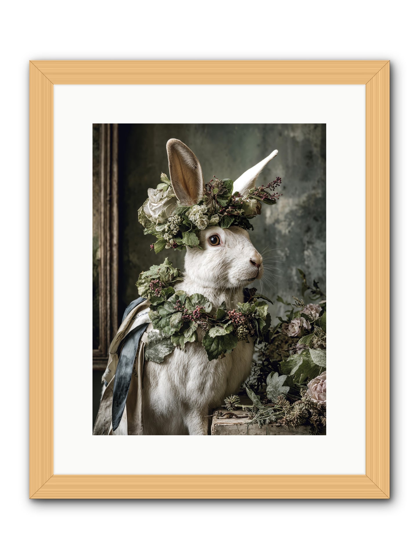 Sumerlin -- Framed Print - Natural 12x16