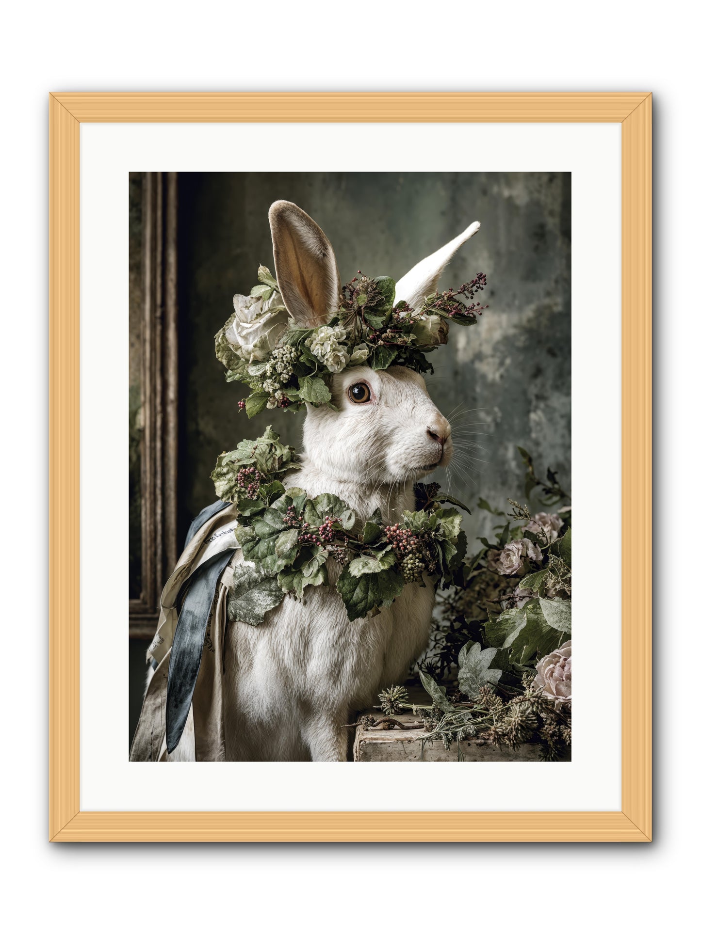 Sumerlin -- Framed Print - Natural 18x24