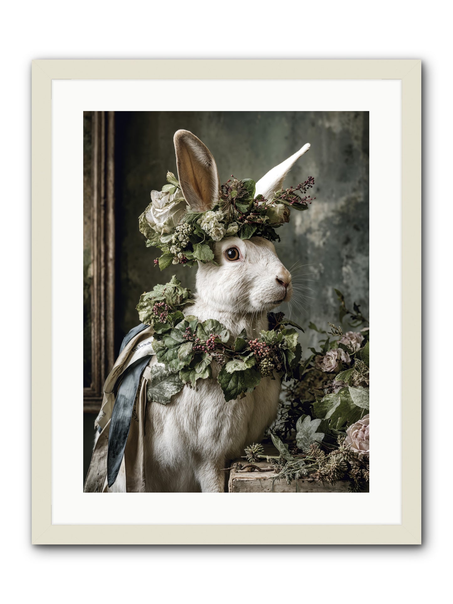 Sumerlin -- Framed Print - White 18x24