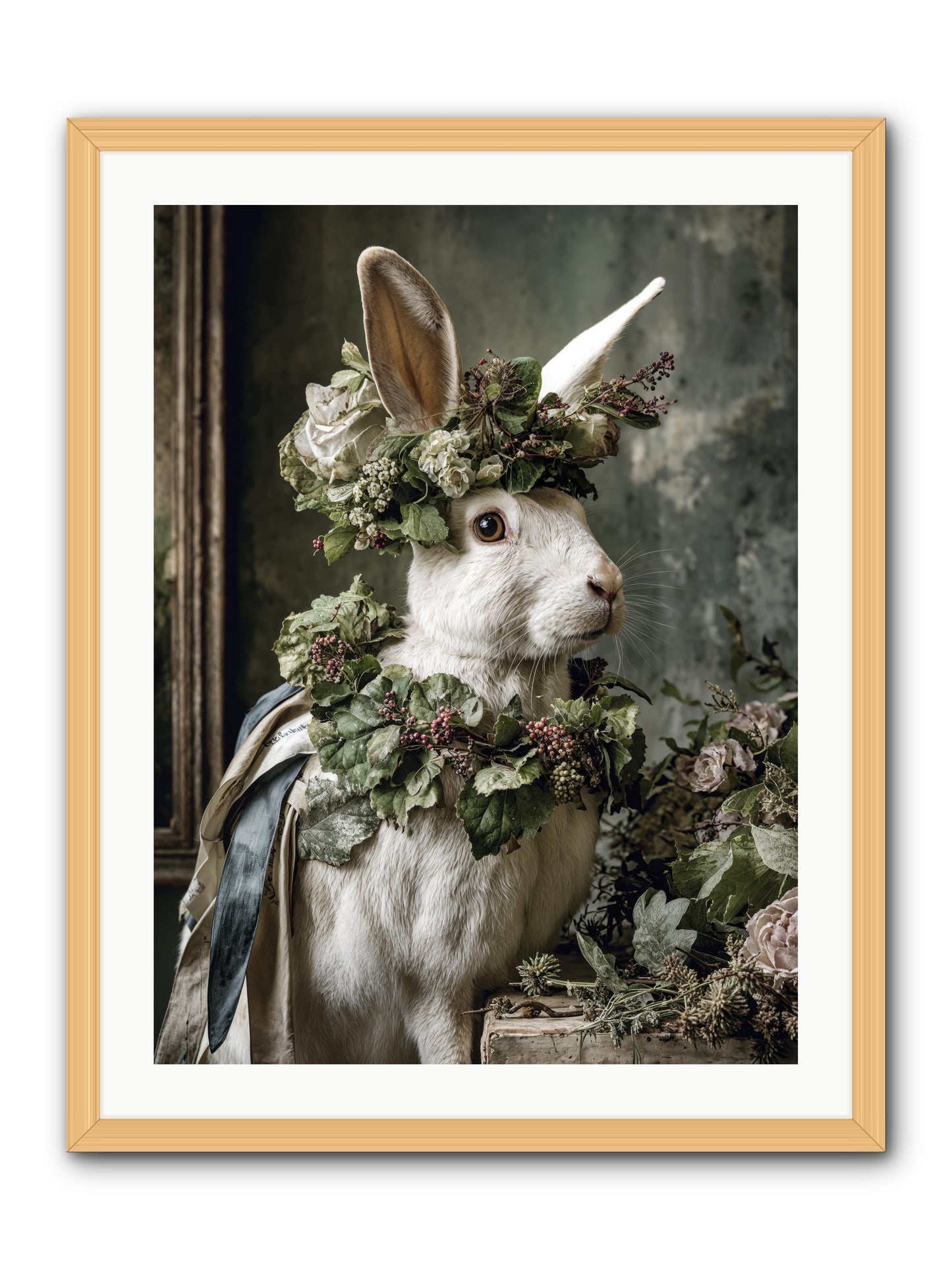 Sumerlin -- Framed Print - Natural 24x32