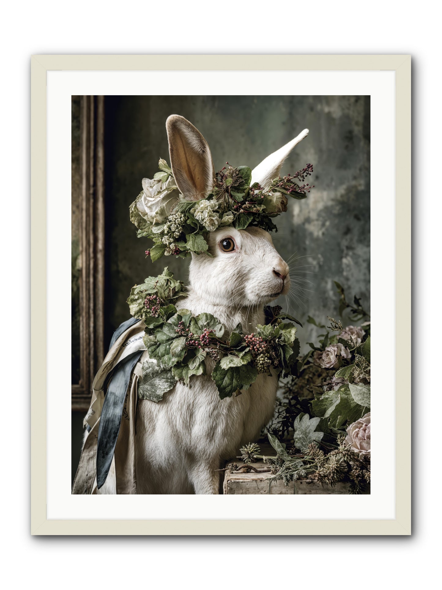 Sumerlin -- Framed Print - White 24x32
