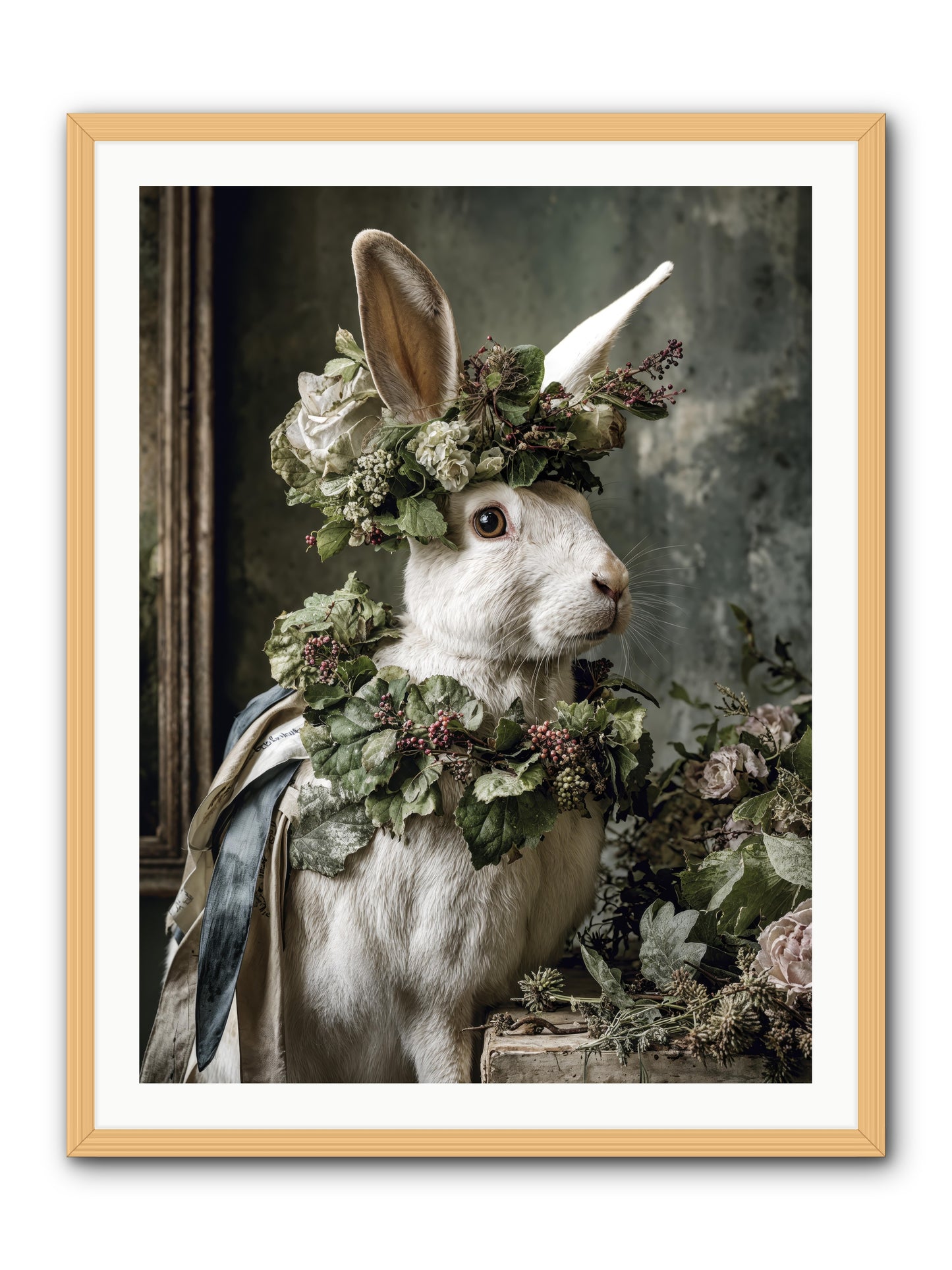 Sumerlin -- Framed Print - Natural 30x40