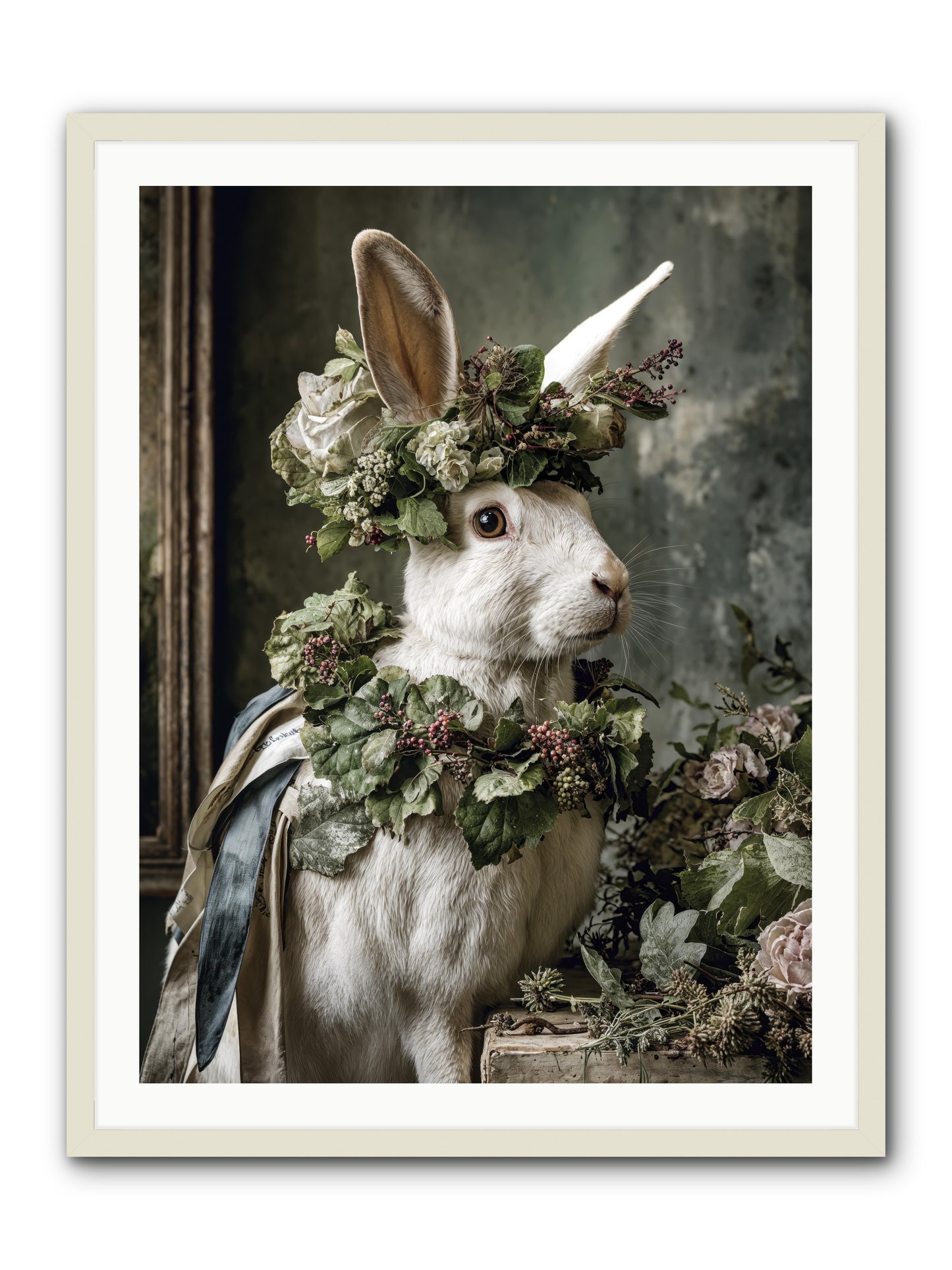 Sumerlin -- Framed Print - White 30x40