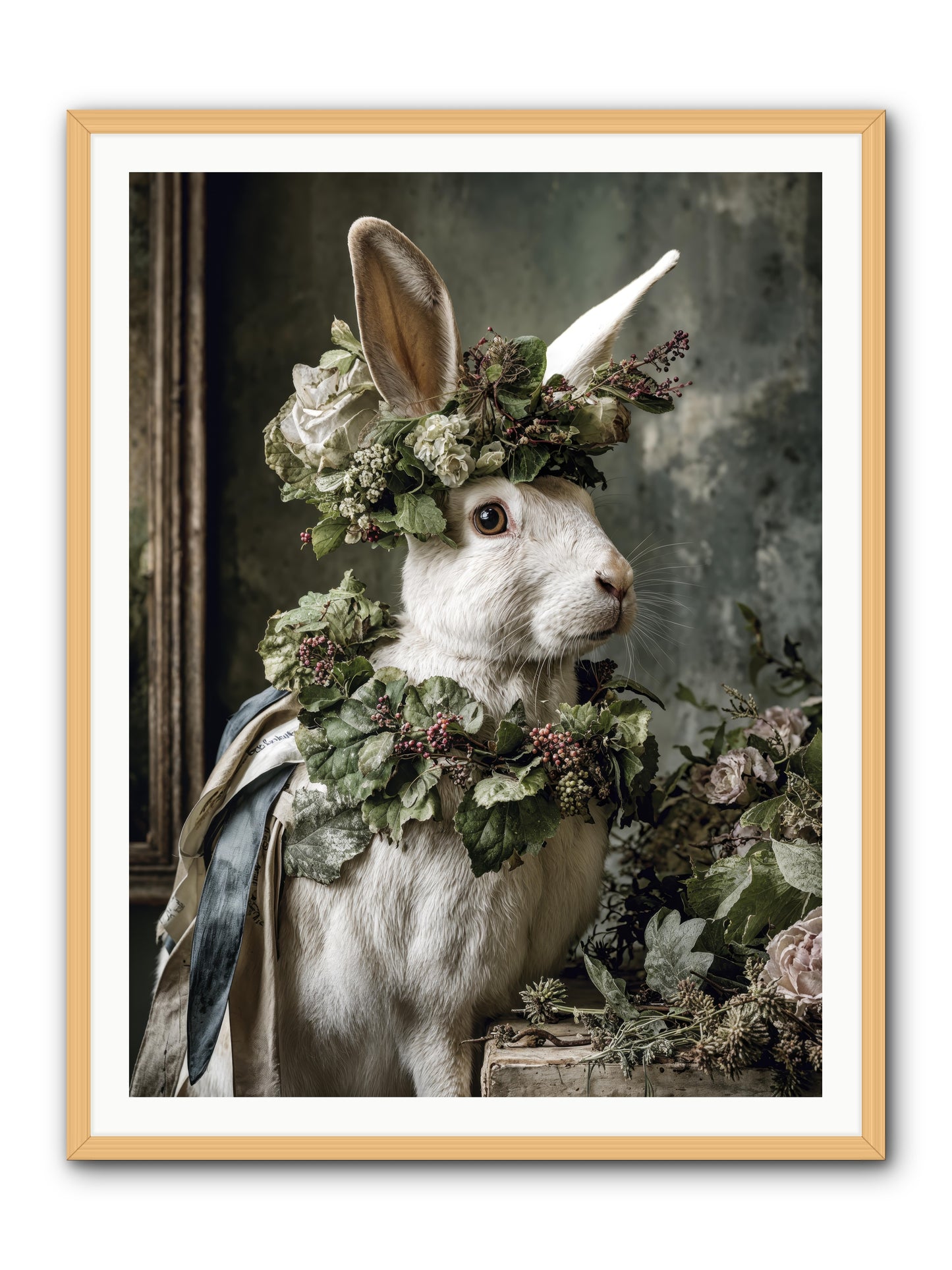 Sumerlin -- Framed Print - Natural 36x48