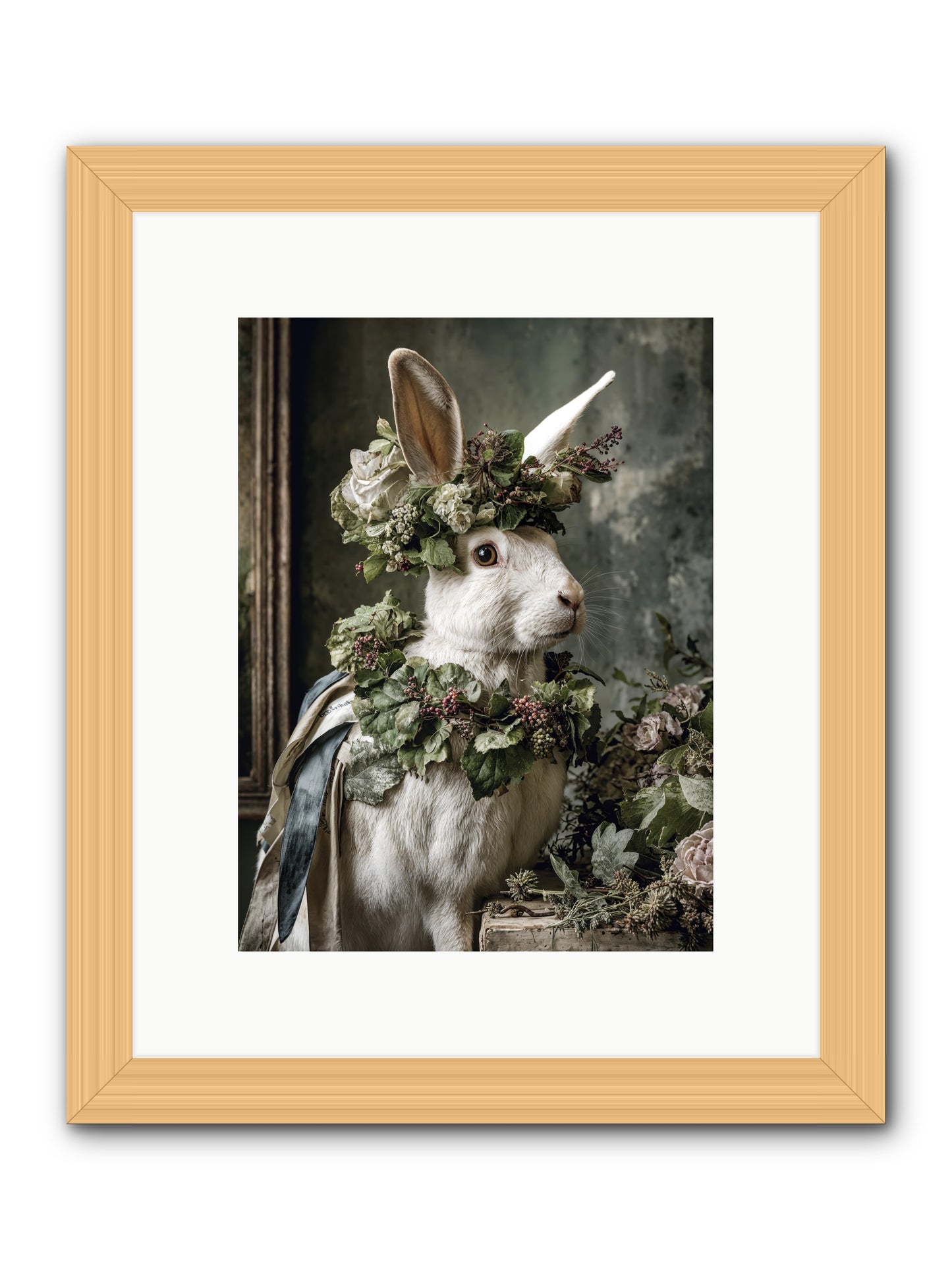 Sumerlin -- Framed Print - Natural 9x12