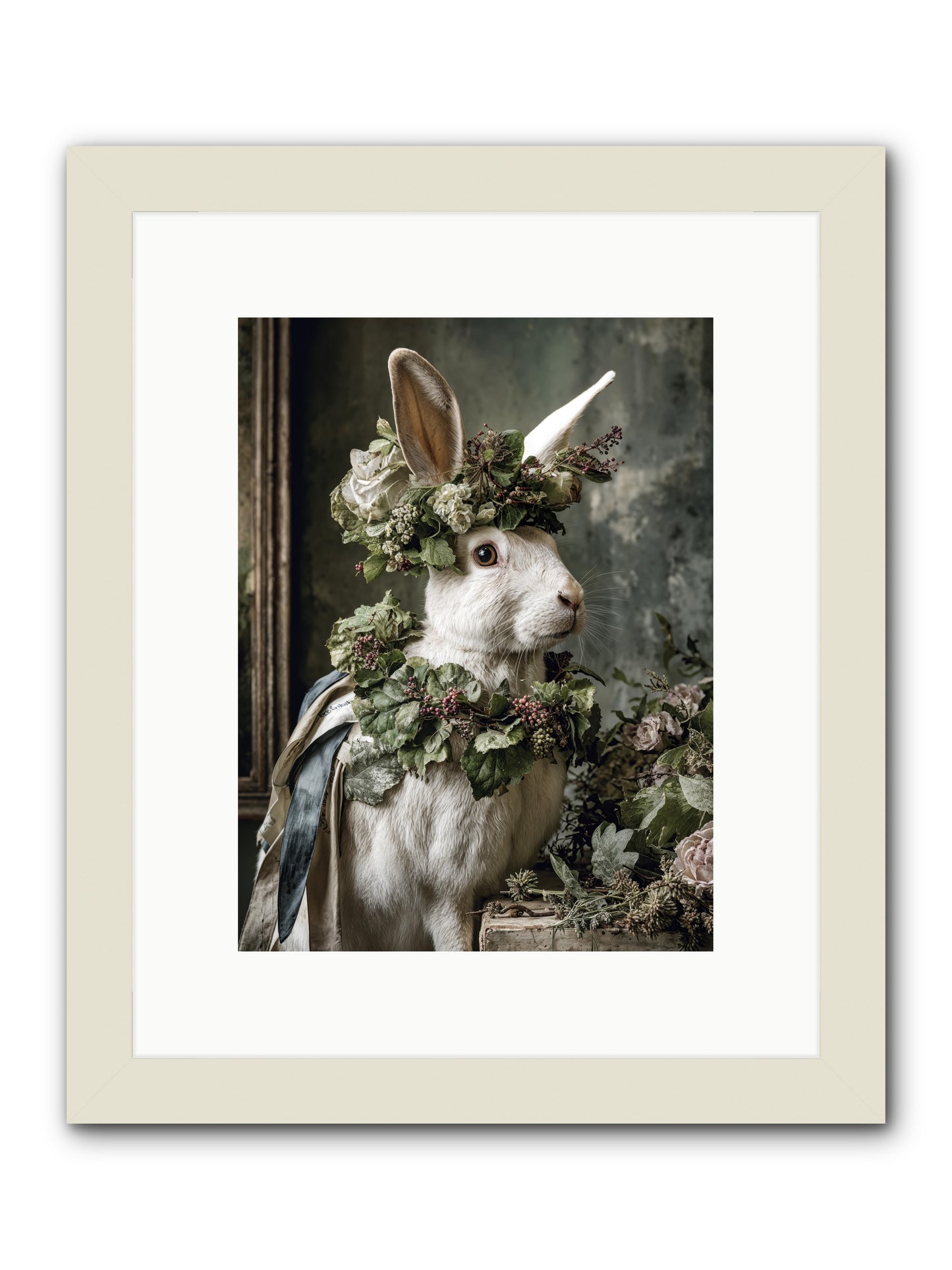 Sumerlin -- Framed Print - White 9x12
