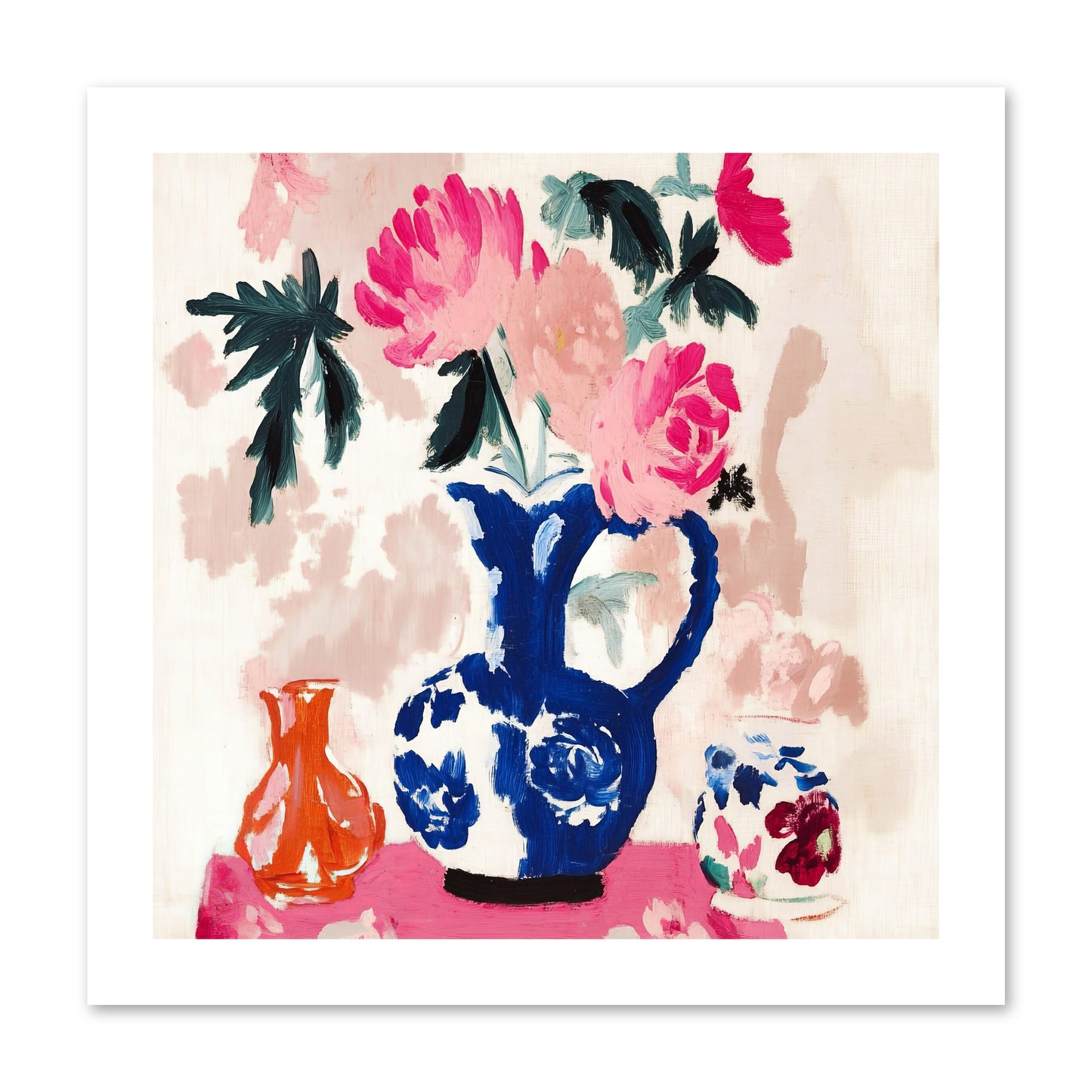 Summer Blooms -- Paper Print 12x12
