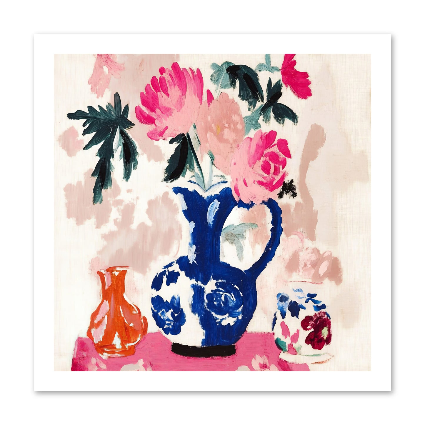 Summer Blooms -- Paper Print 16x16