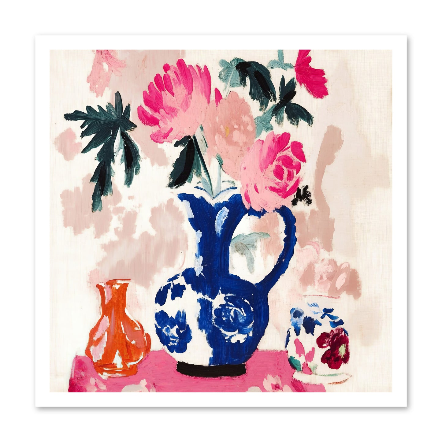 Summer Blooms -- Loose Canvas Print 24x24
