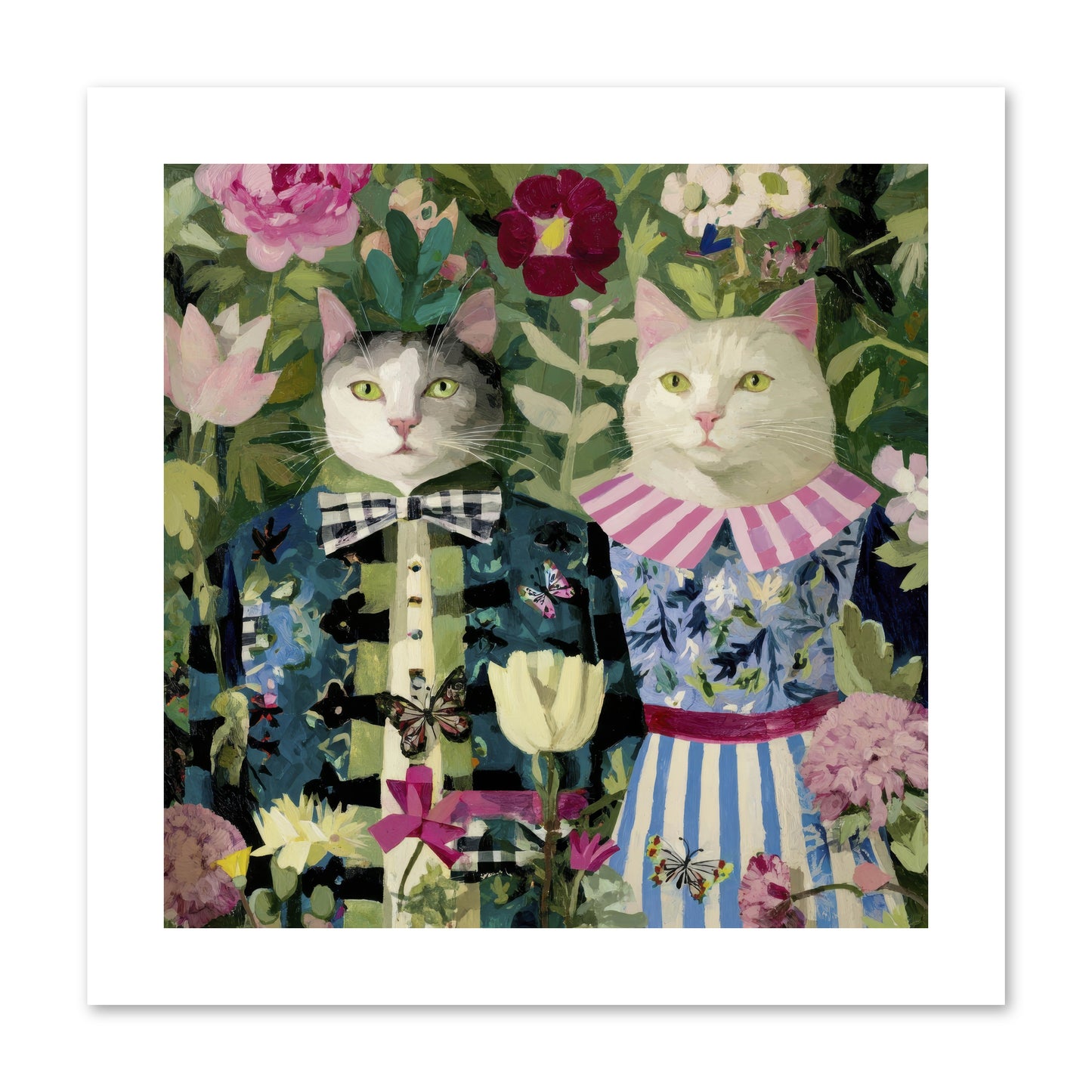 Summer Canvas -- Paper Print 10x10