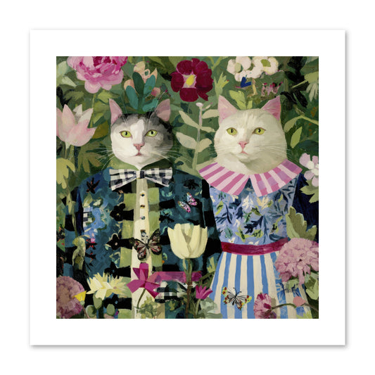 Summer Canvas -- Paper Print 10x10