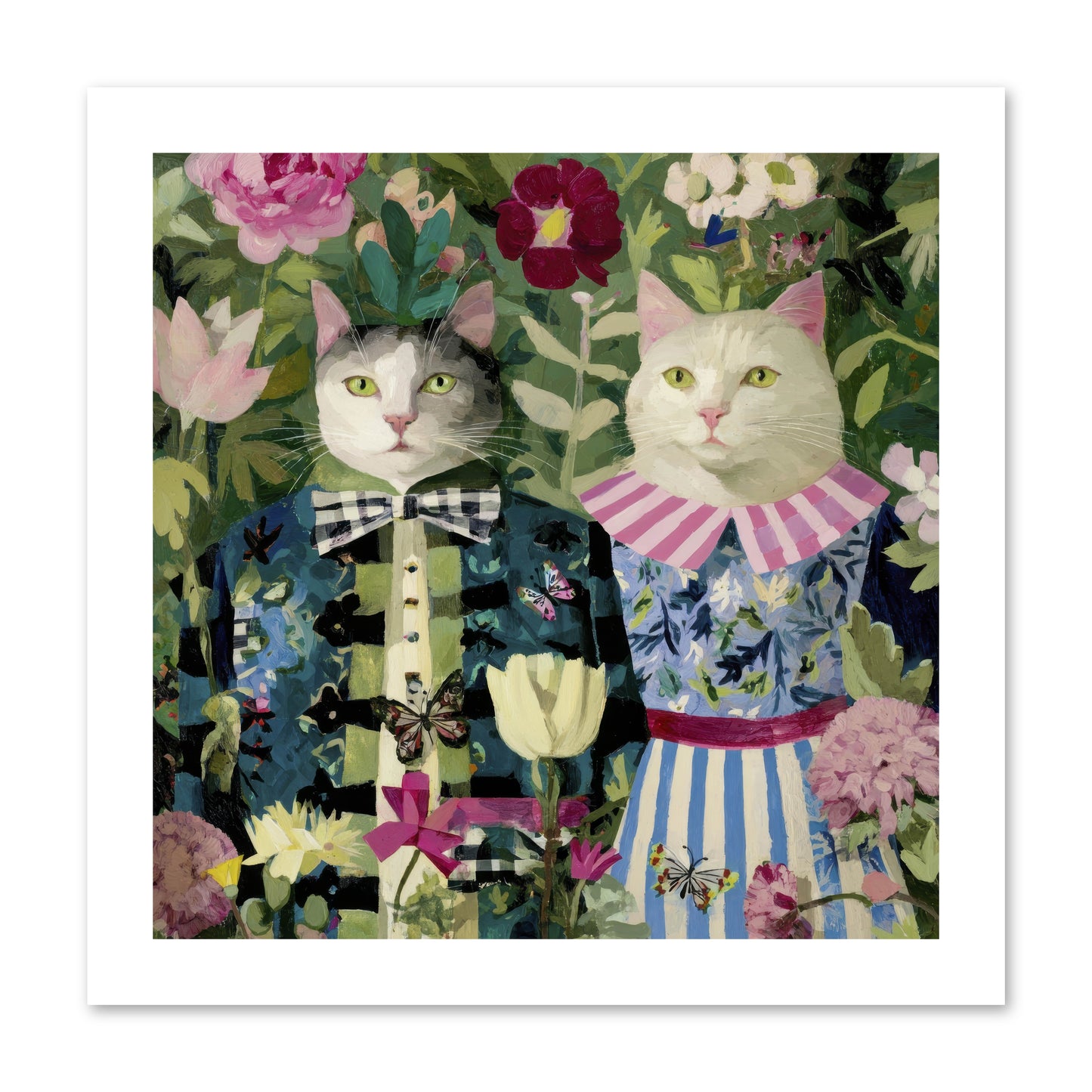Summer Canvas -- Paper Print 12x12