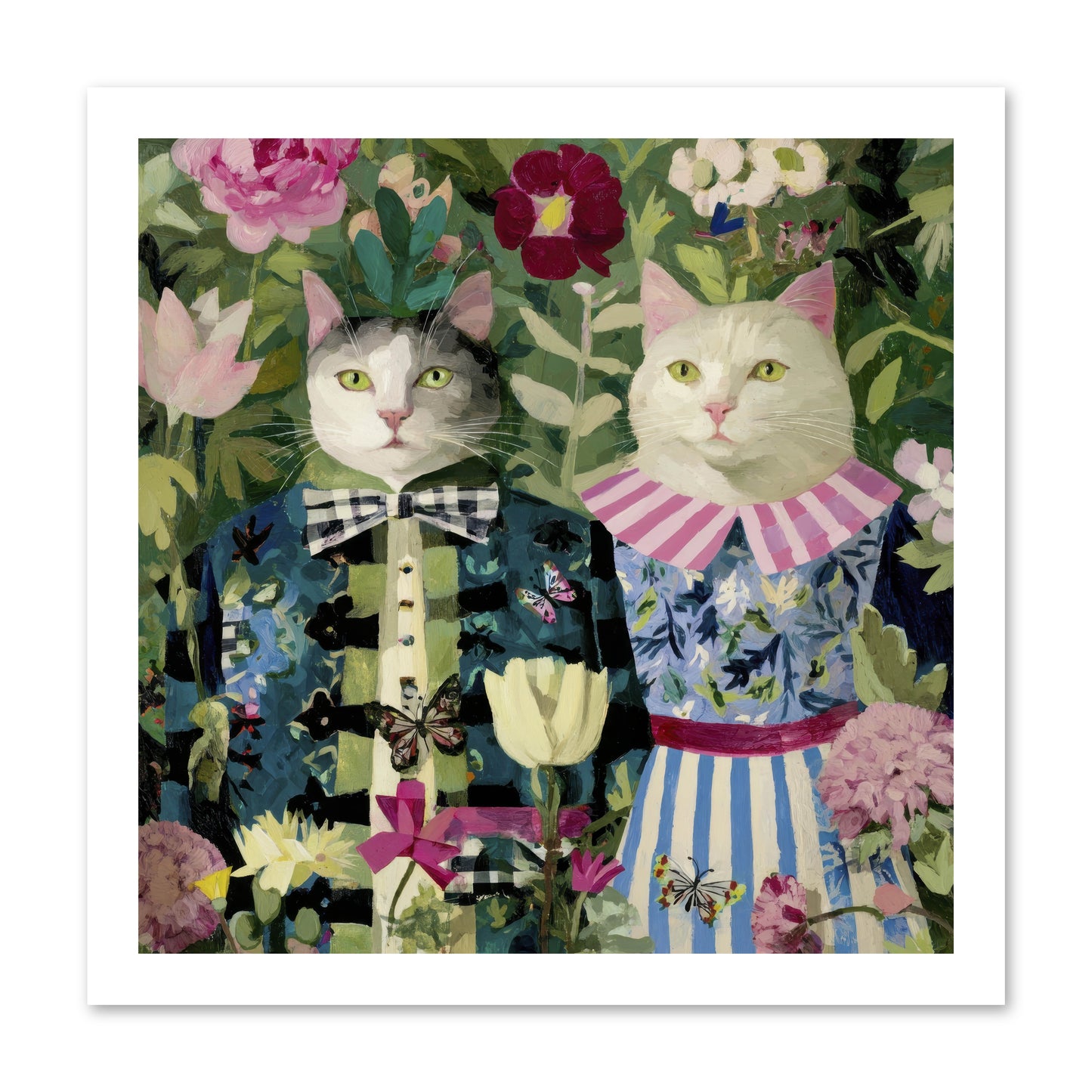 Summer Canvas -- Loose Canvas Print 16x16