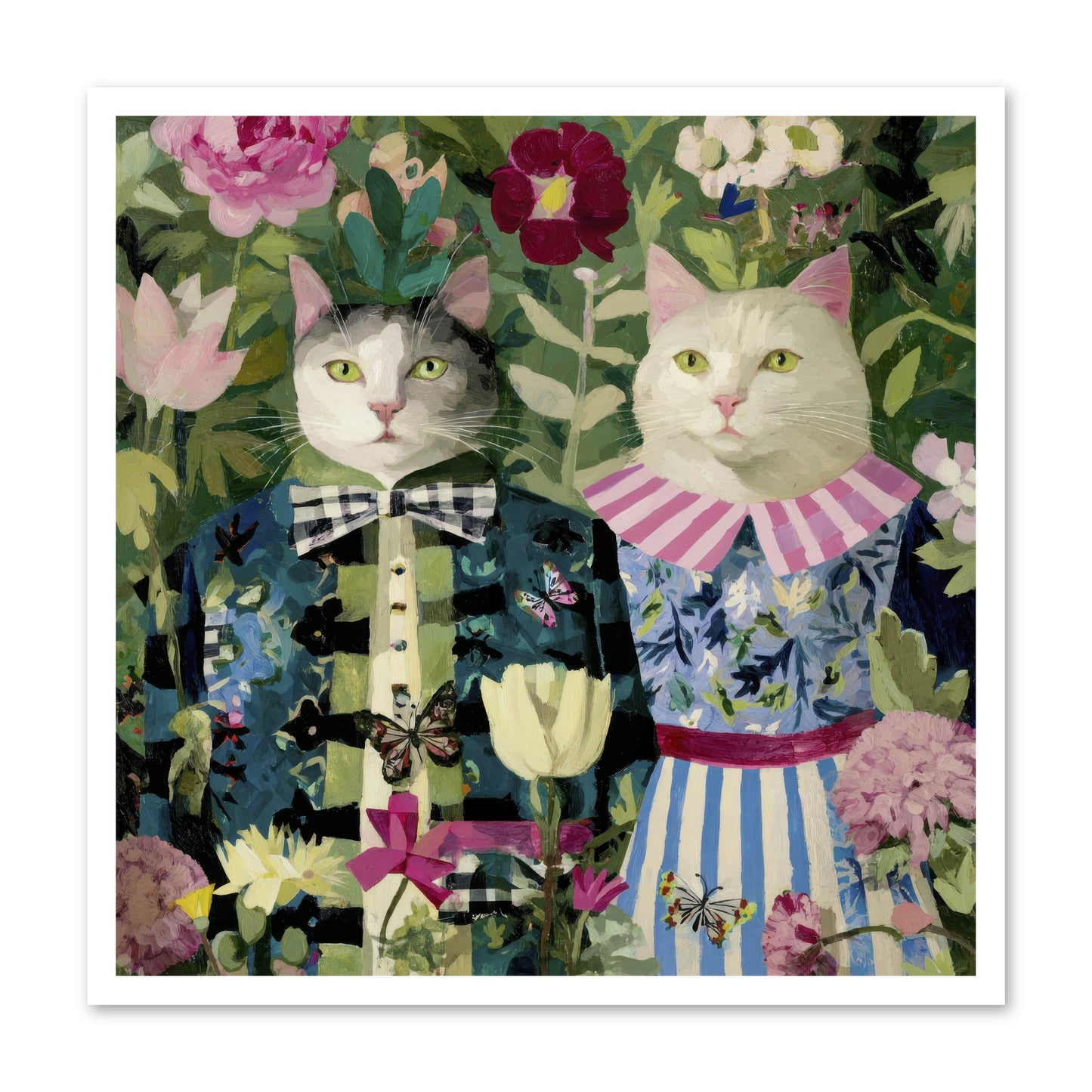 Summer Canvas -- Loose Canvas Print 30x30