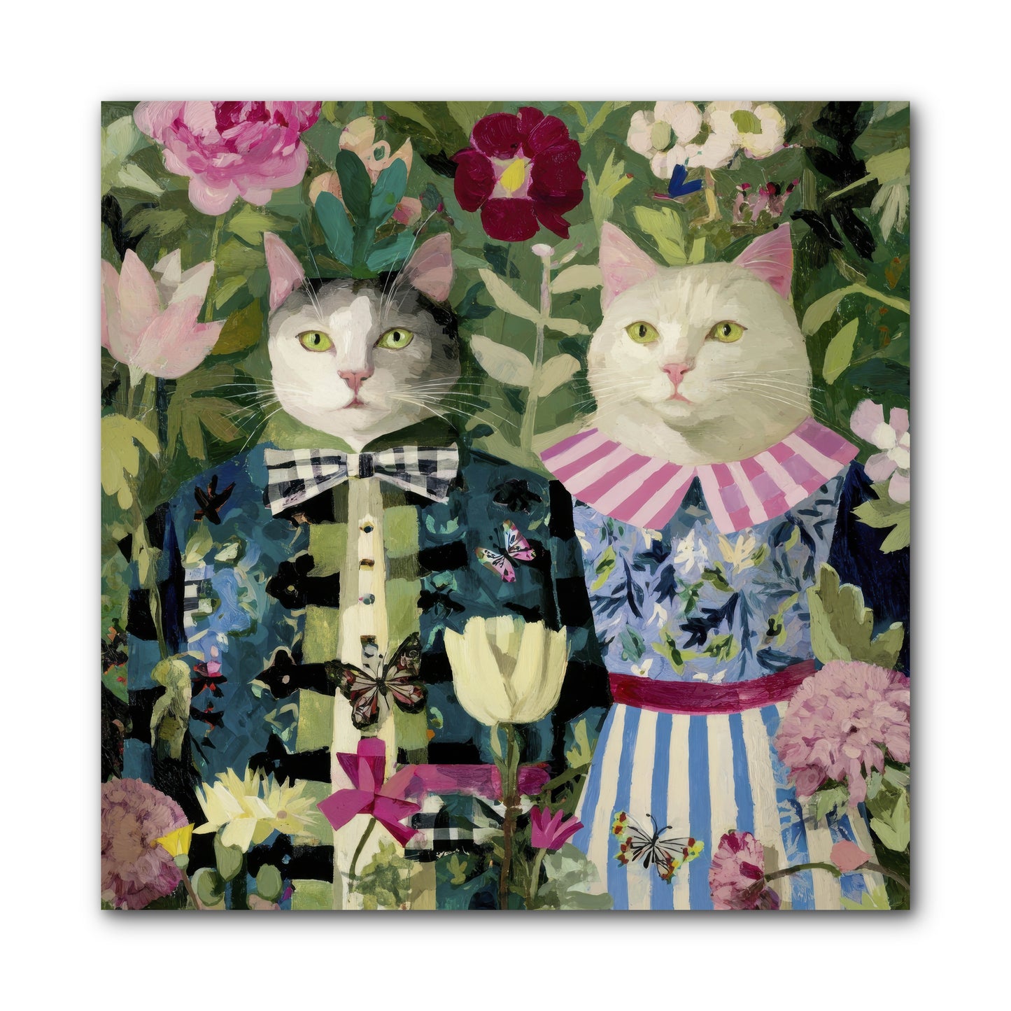 Summer Canvas -- Wrapped Canvas 10x10