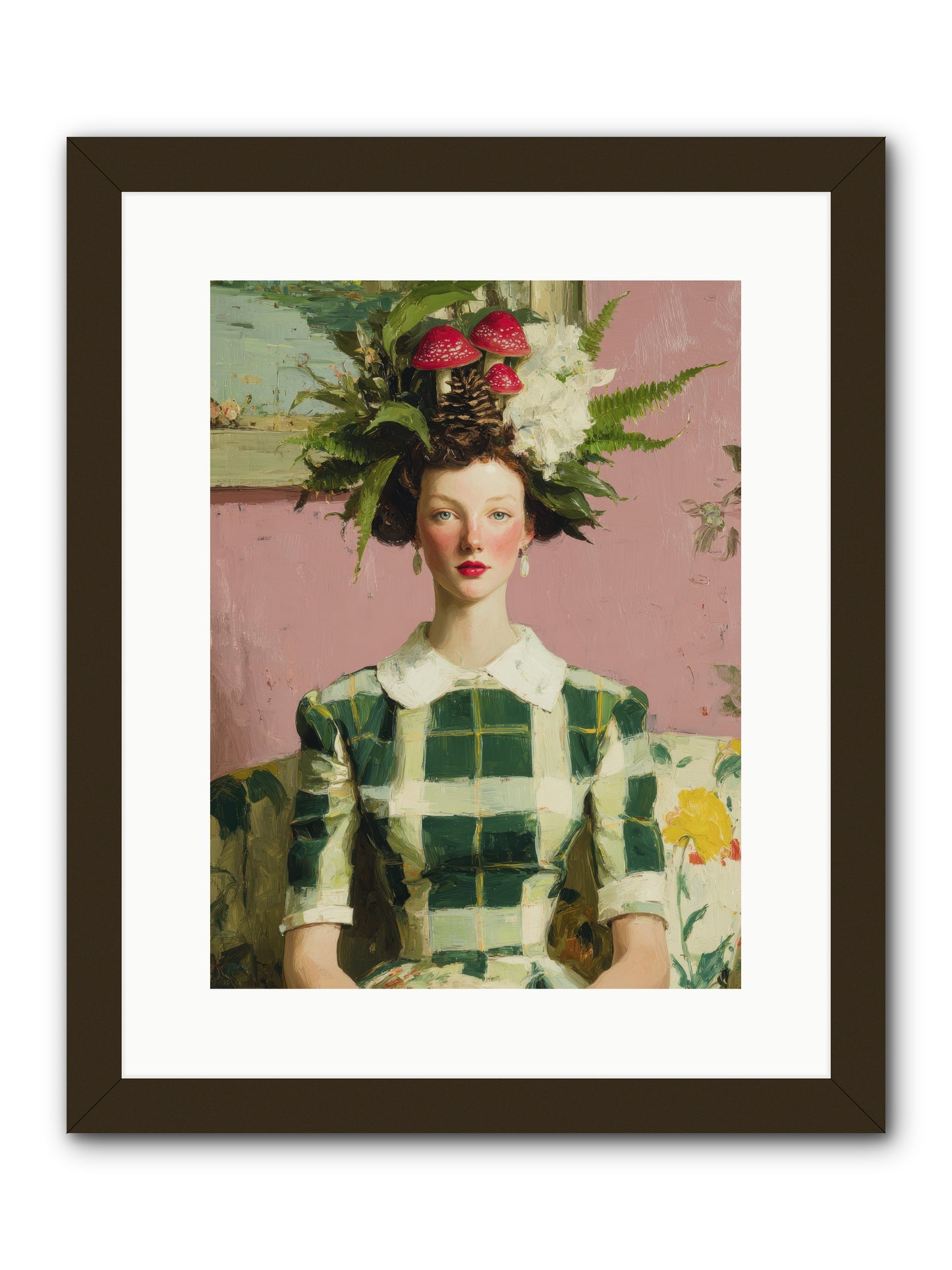 Summer Guests Only -- Framed Print - Black 12x16
