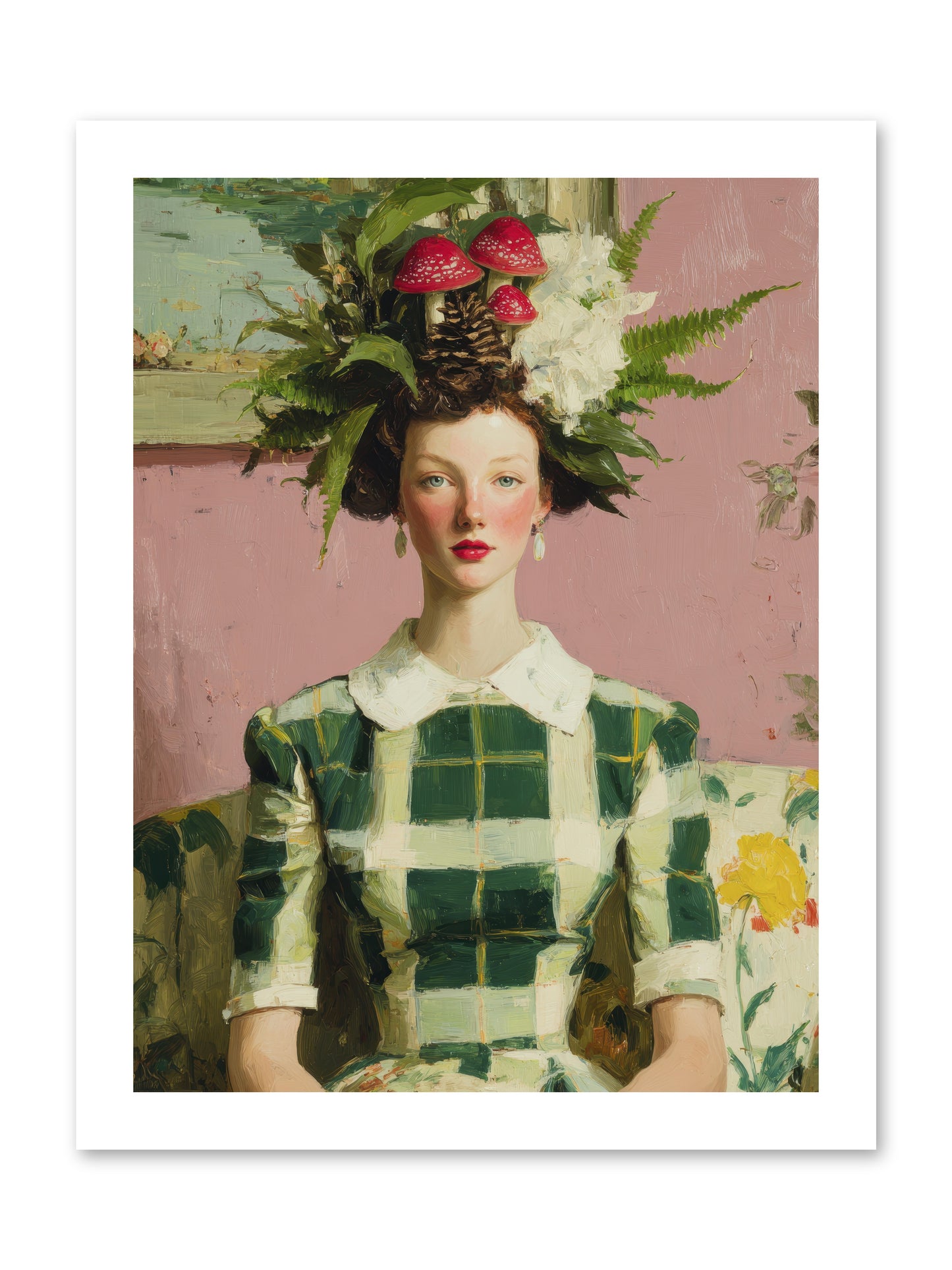 Summer Guests Only -- Paper Print 12x16