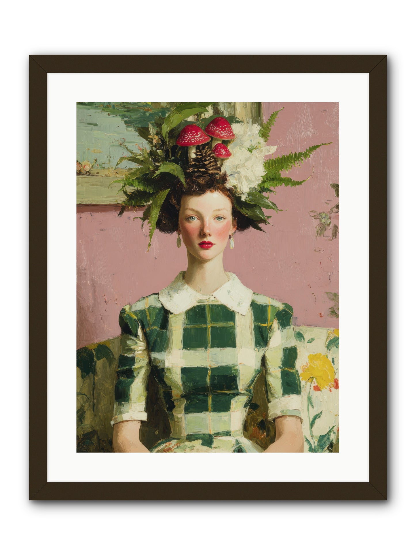Summer Guests Only -- Framed Print - Black 18x24