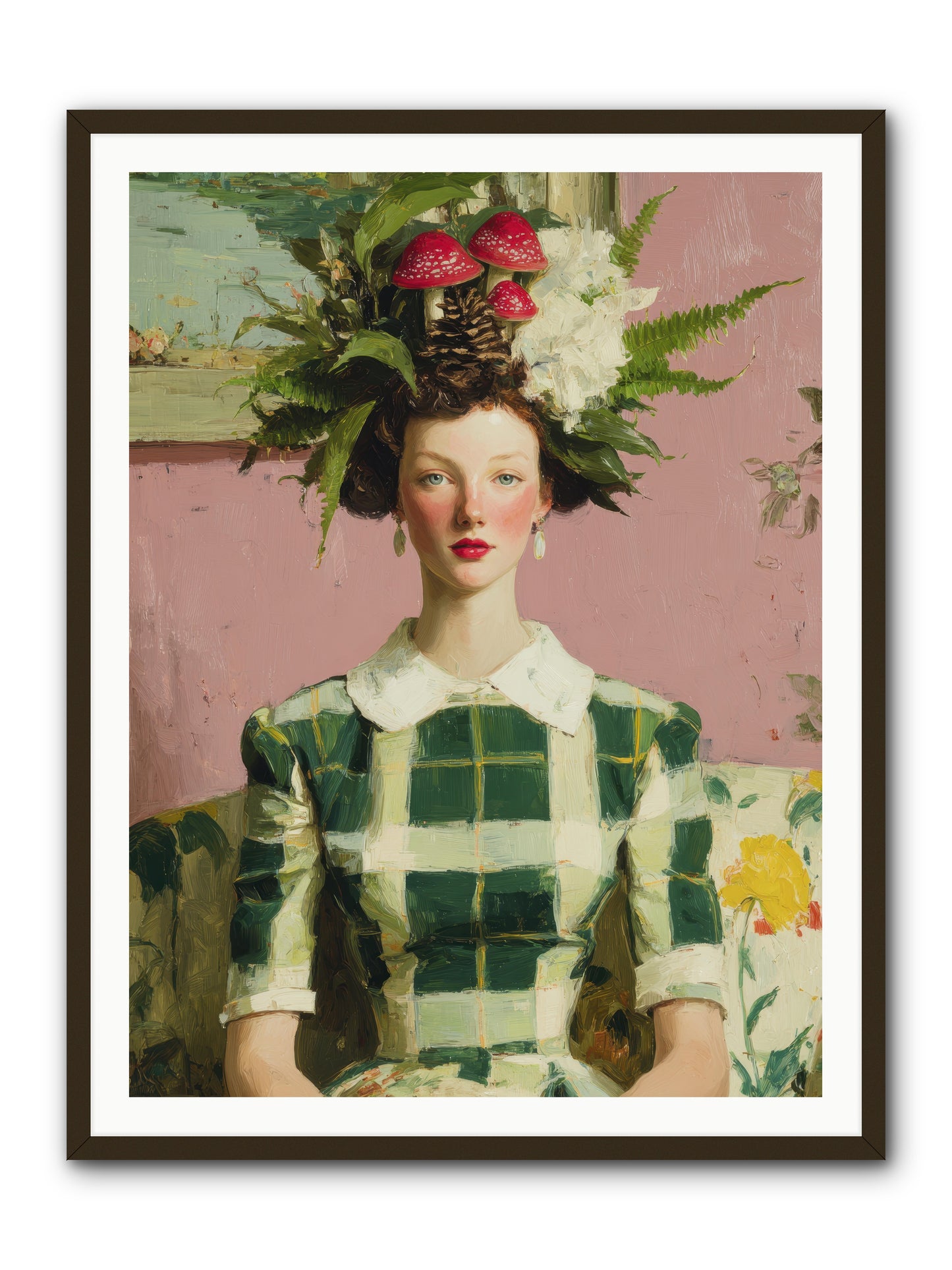Summer Guests Only -- Framed Print - Black 36x48
