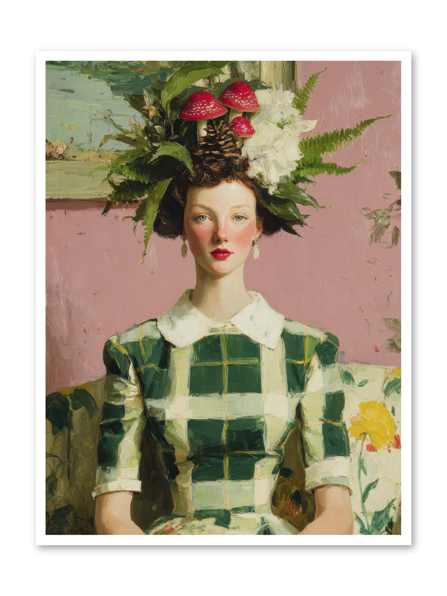 Summer Guests Only -- Loose Canvas Print 36x48